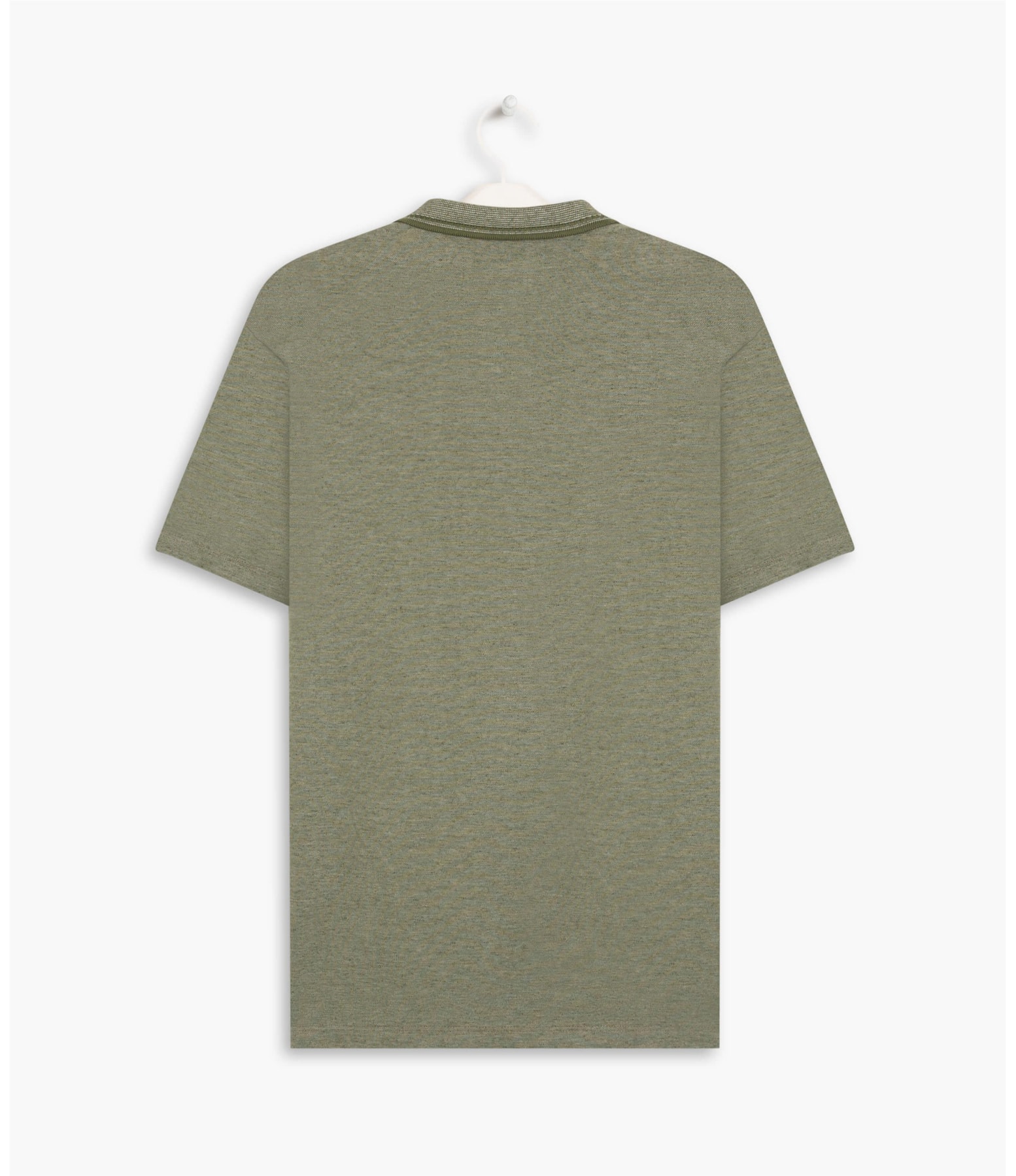 Polo Linho Clean Verde Militar