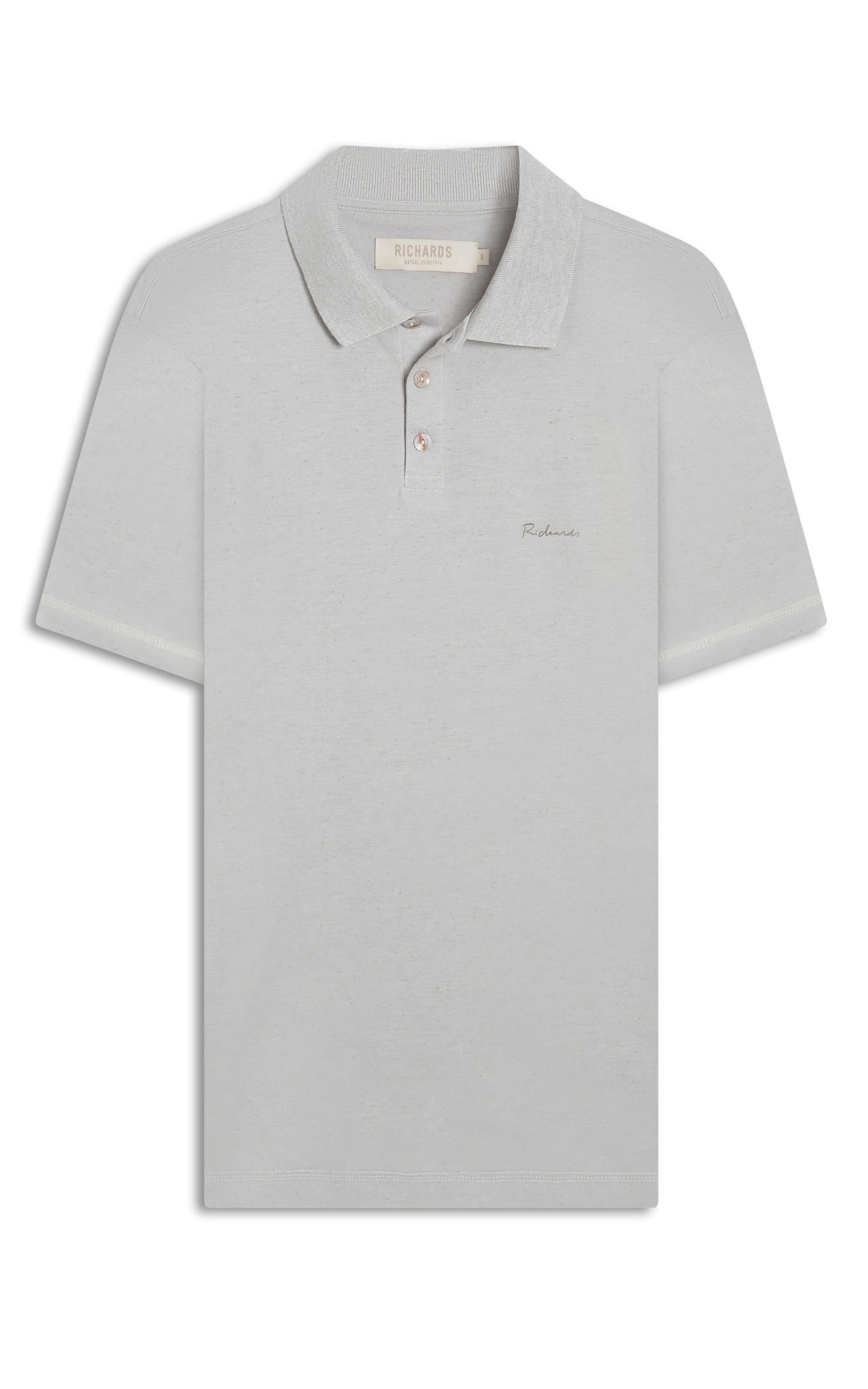 Polo Linho Mm  Basic Prata