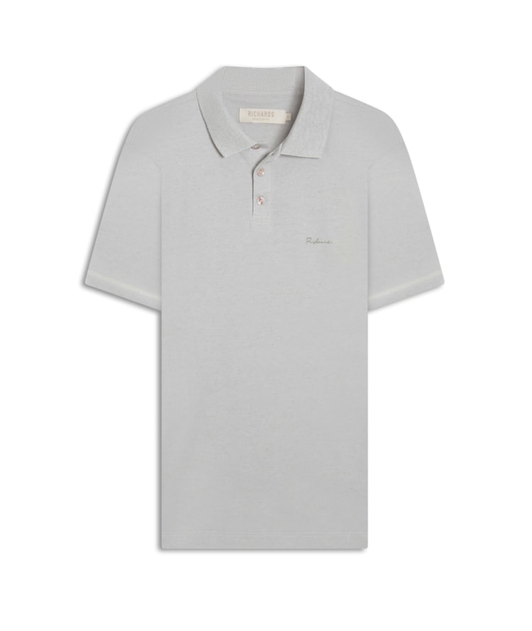 Polo Linho Mm  Basic Prata