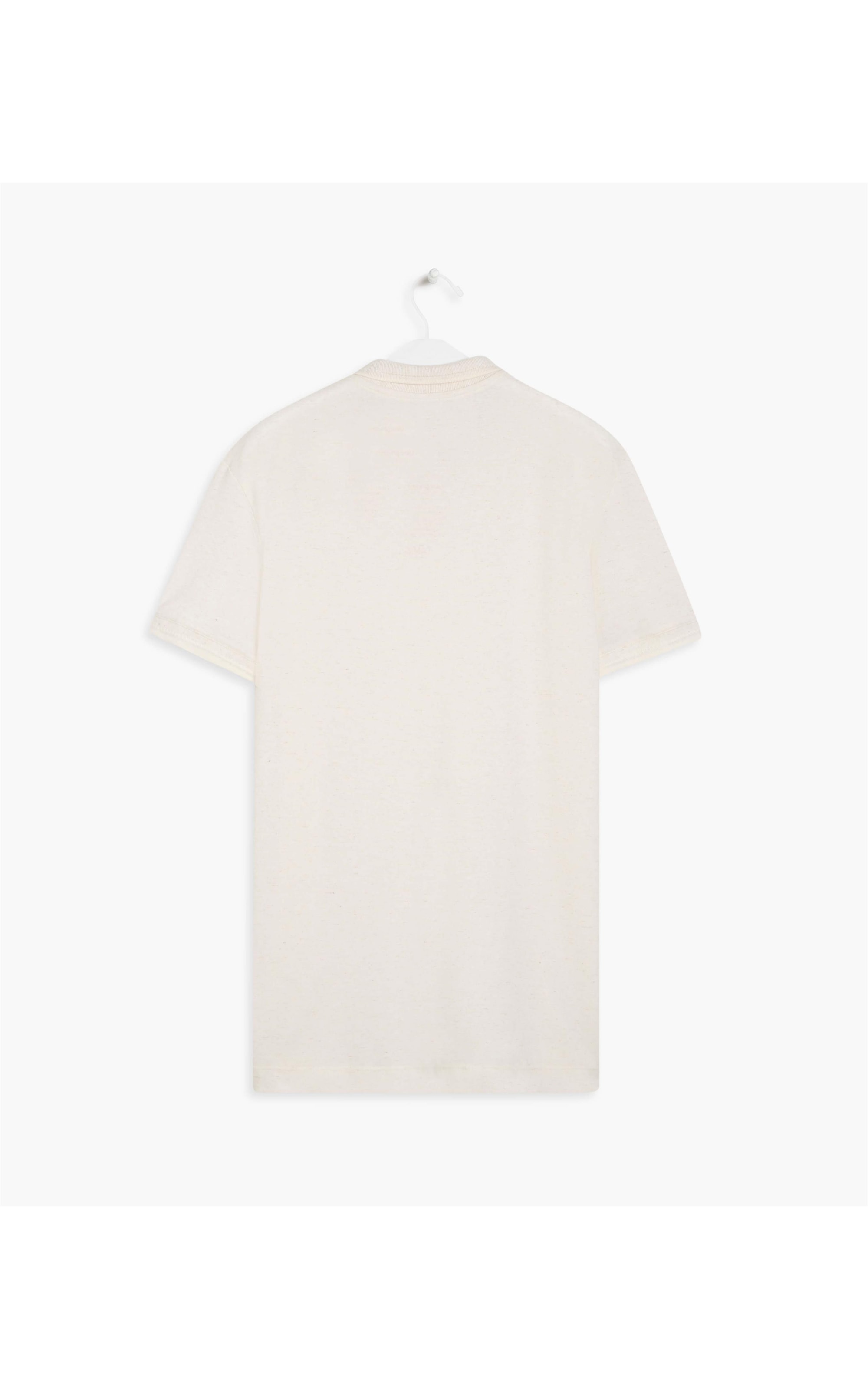 Polo Linho Piquet Cru