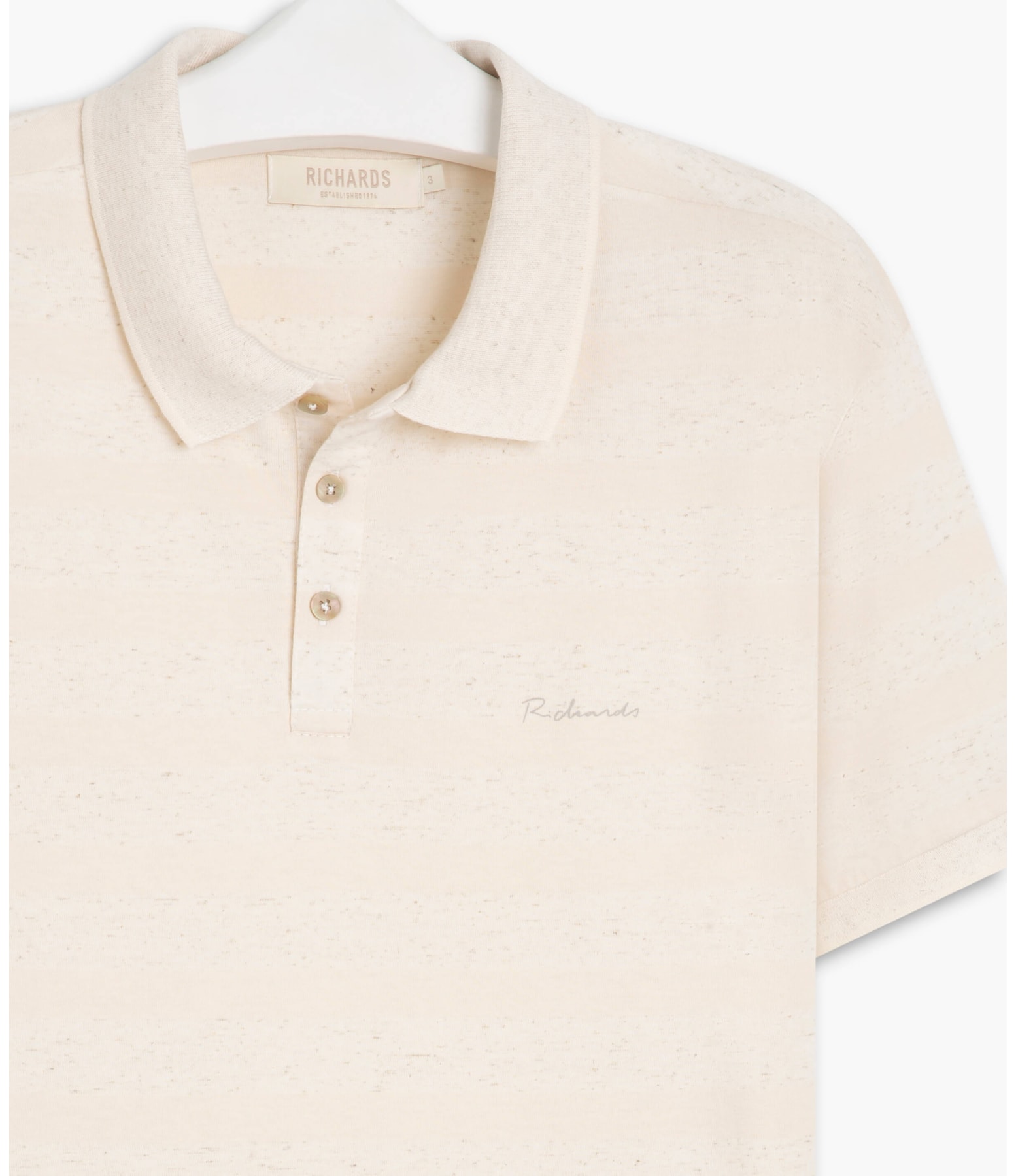 Polo Linho Striped  Mc Off White
