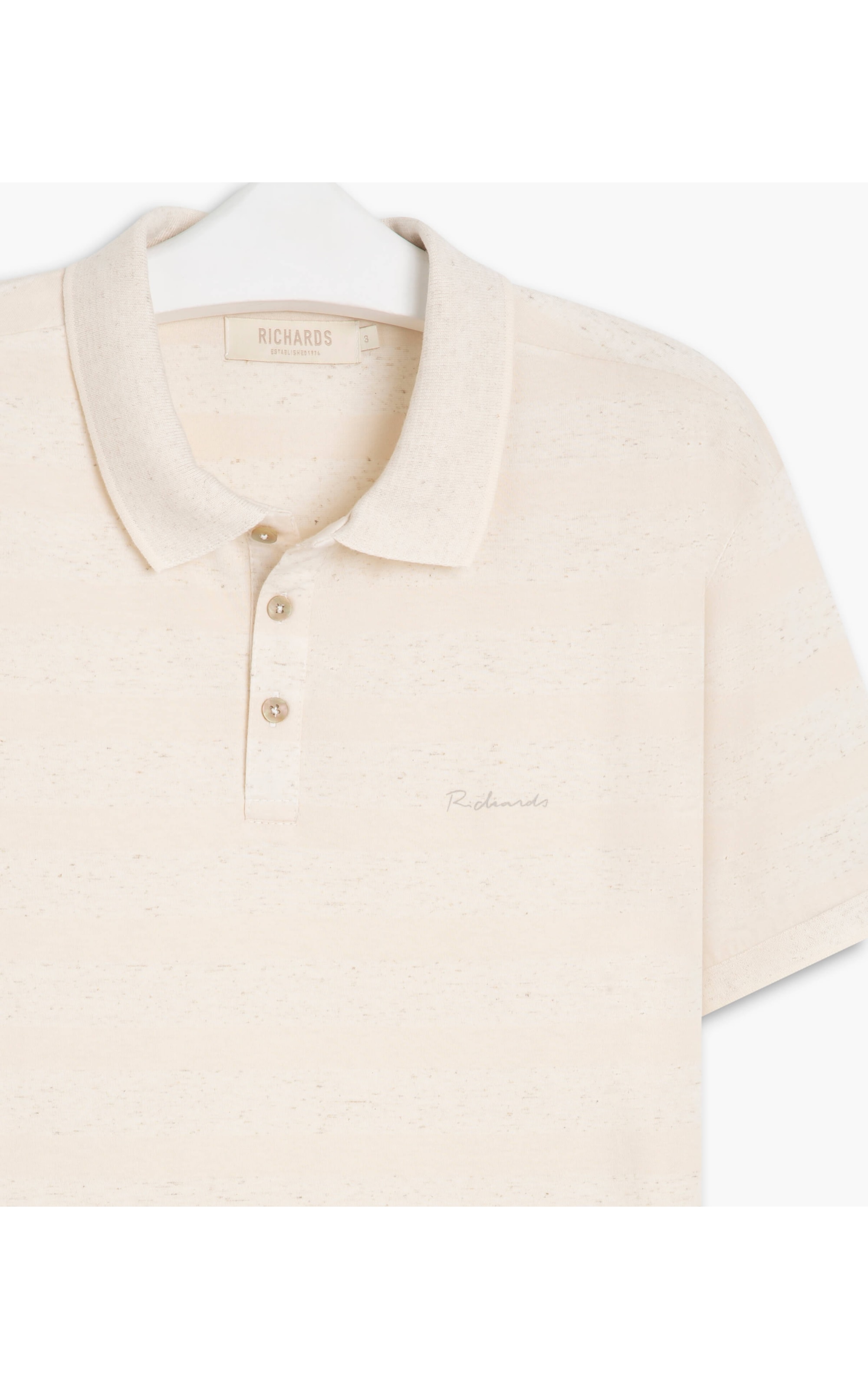 Polo Linho Striped  Mc Off White