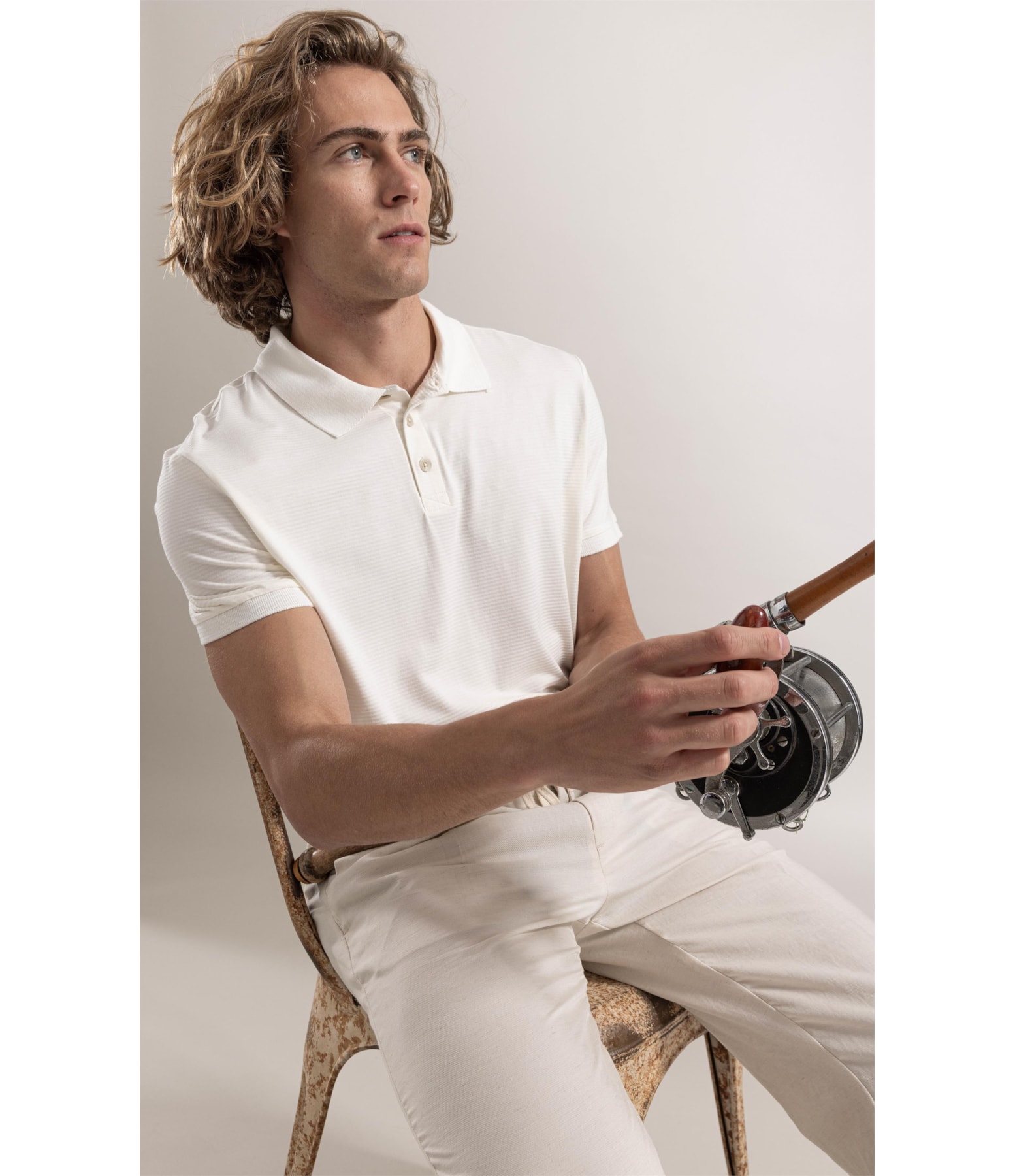 Polo Listrada Classic Off White