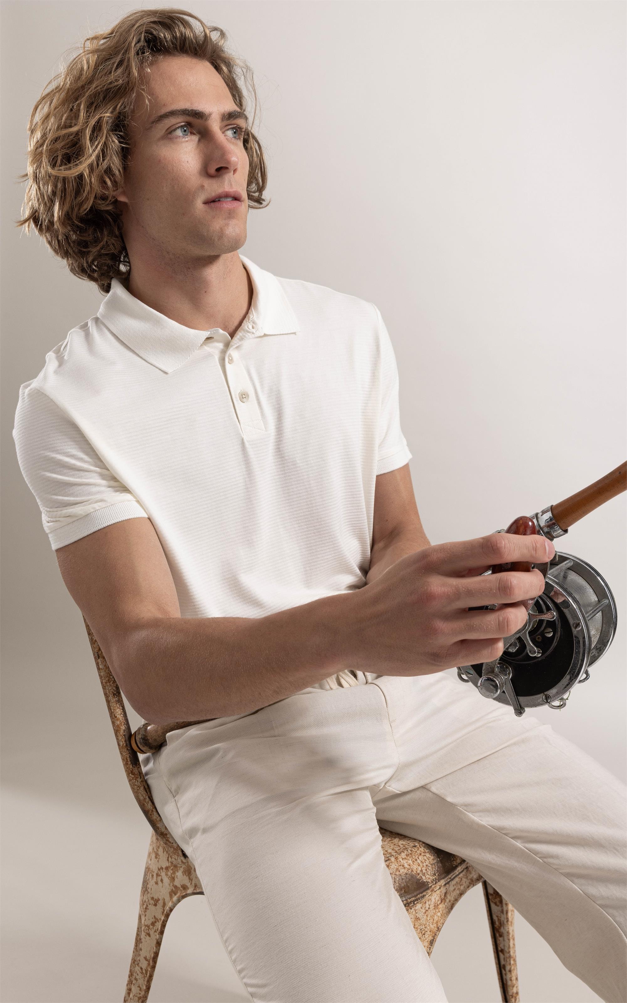 Polo Listrada Classic Off White