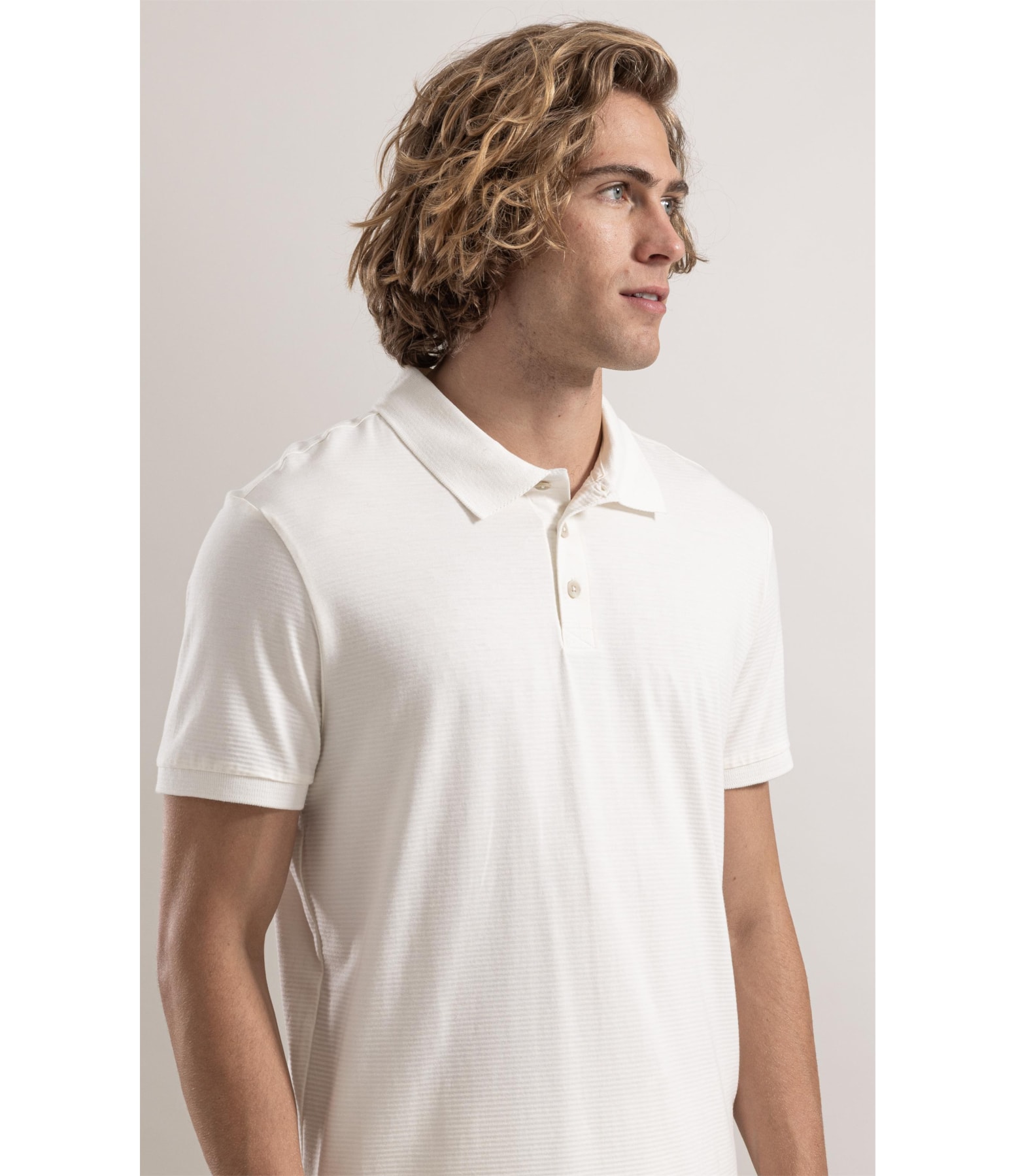 Polo Listrada Classic Off White