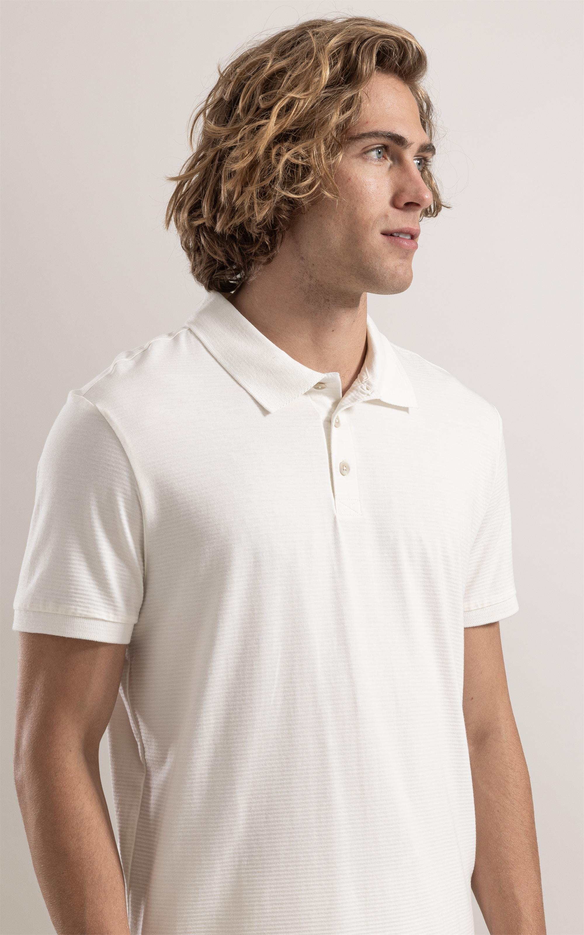 Polo Listrada Classic Off White