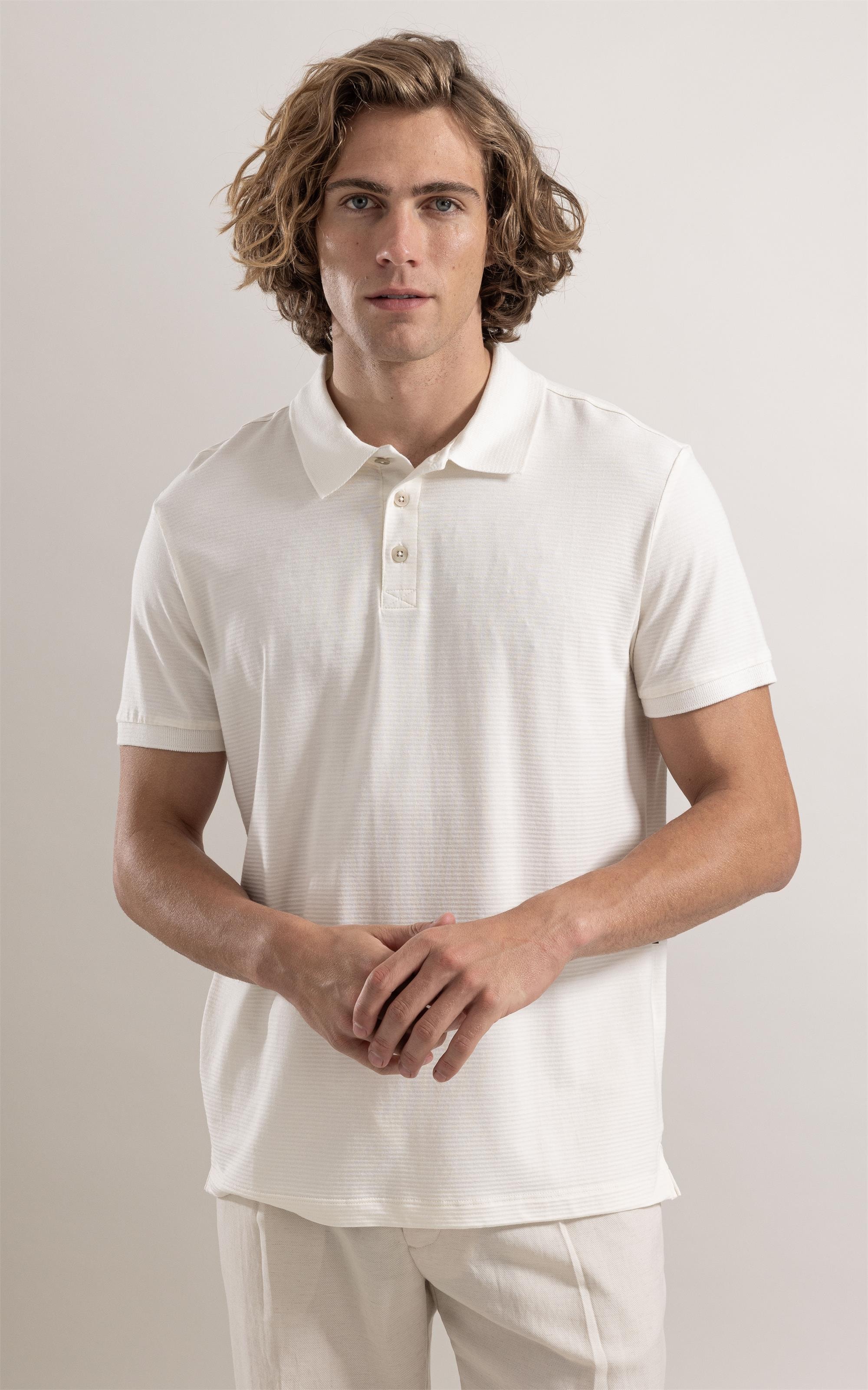 Polo Listrada Classic Off White