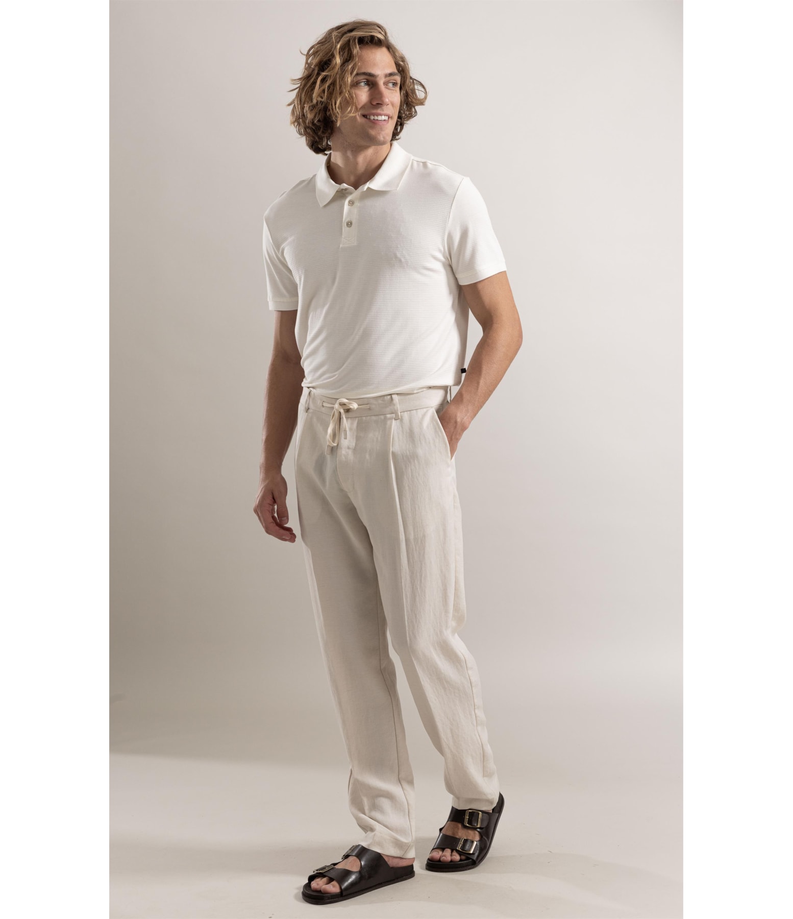 Polo Listrada Classic Off White