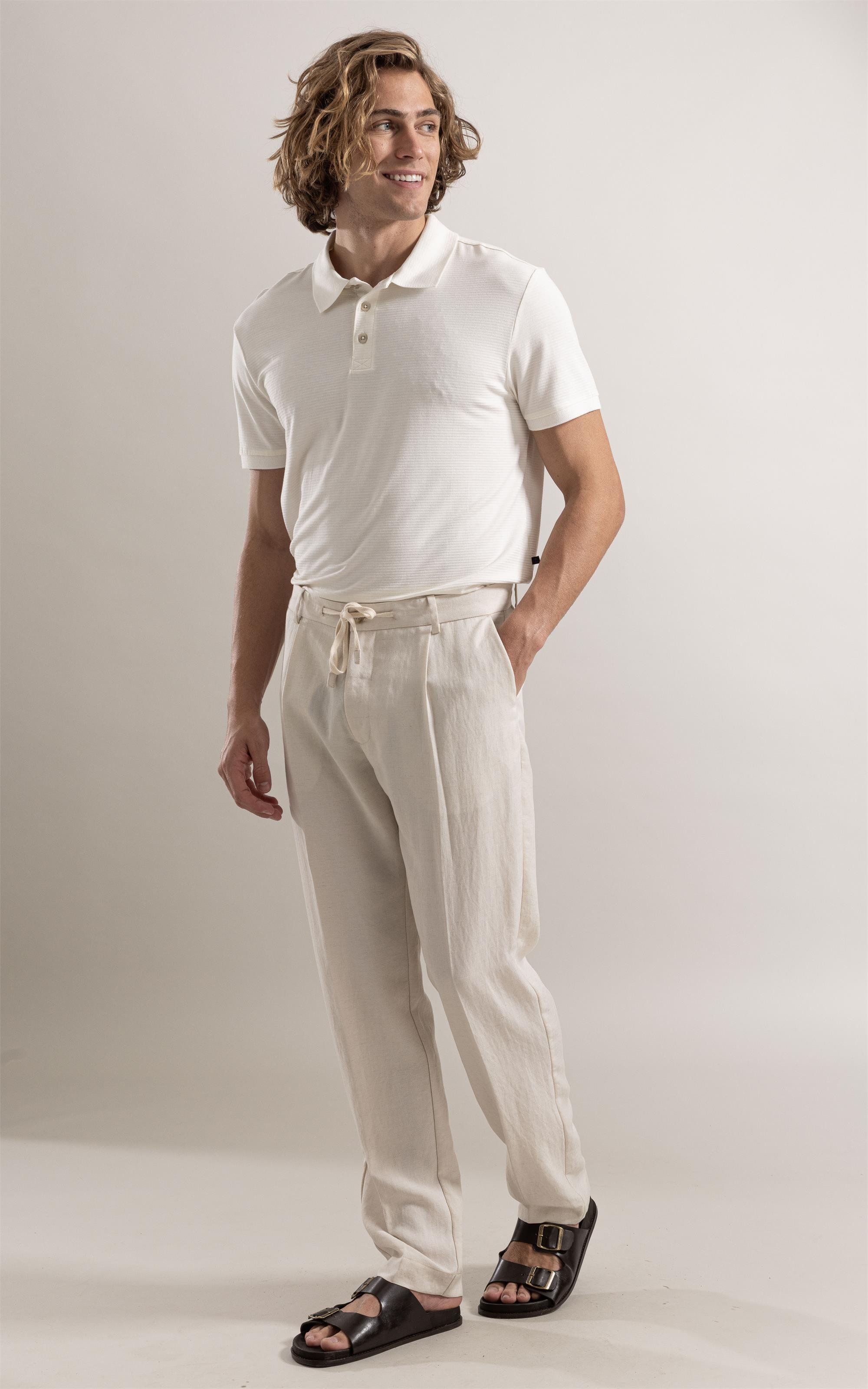 Polo Listrada Classic Off White