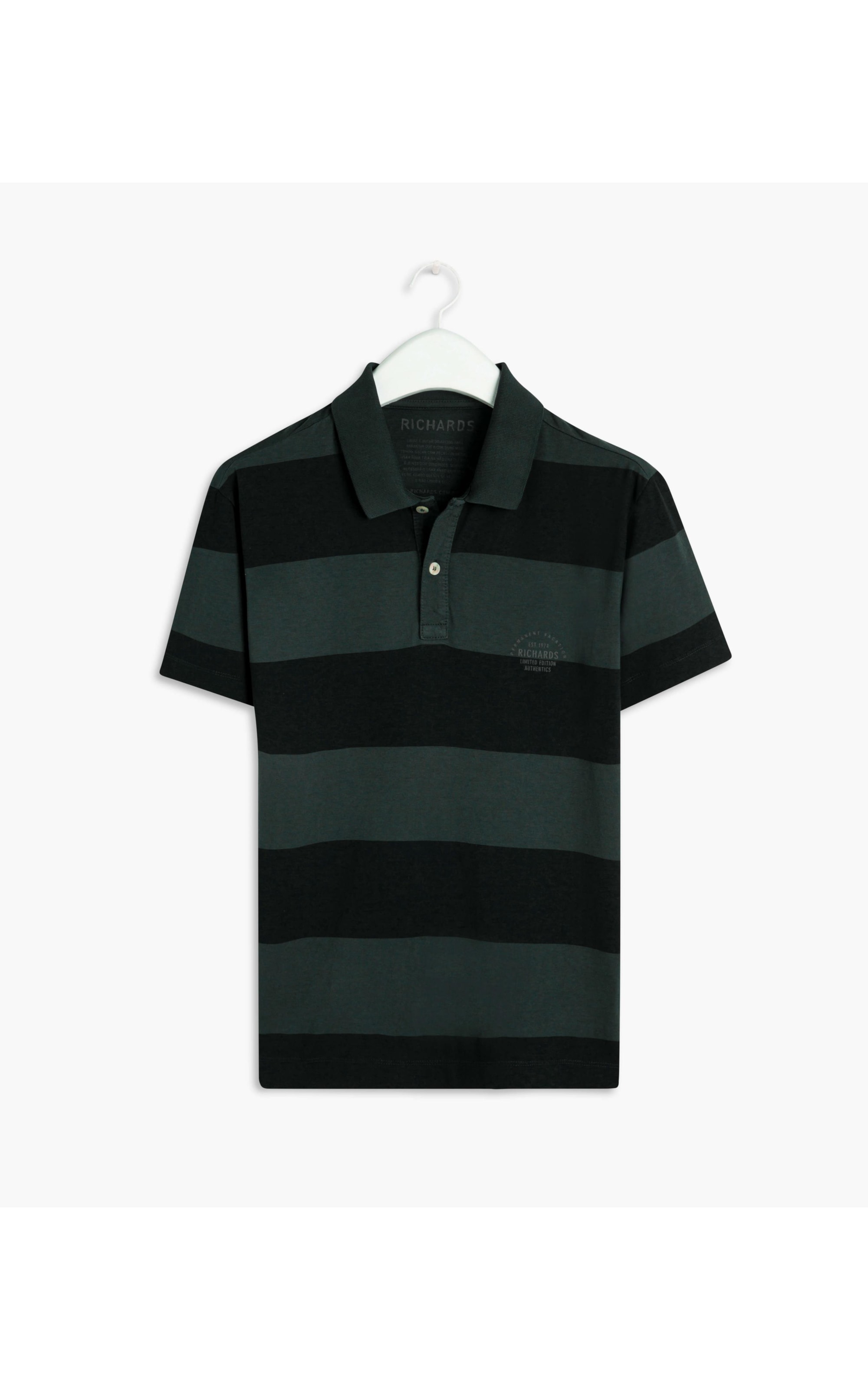 Polo Listrada Mc Verde Escuro