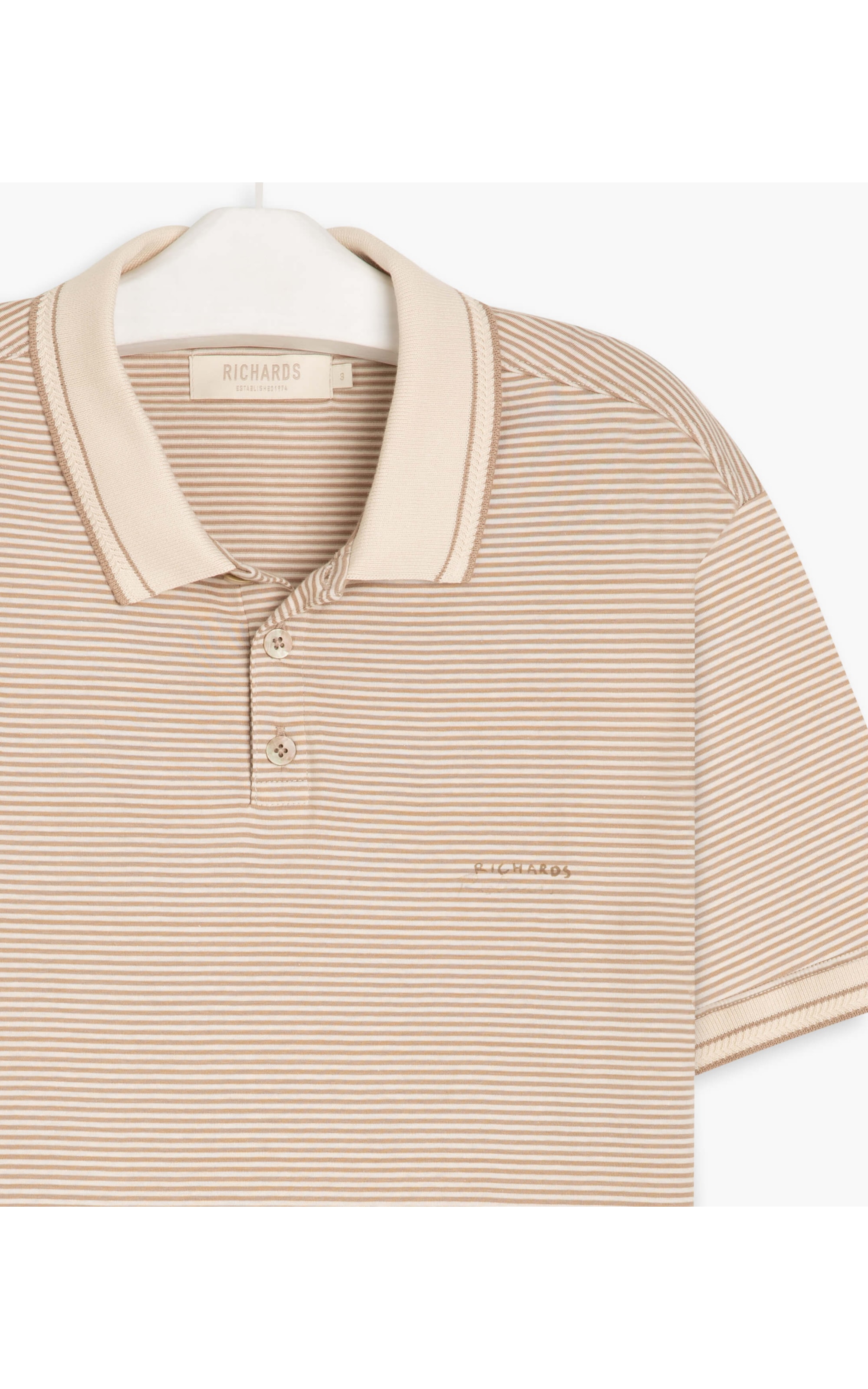 Polo Listrado Sinope New Caqui