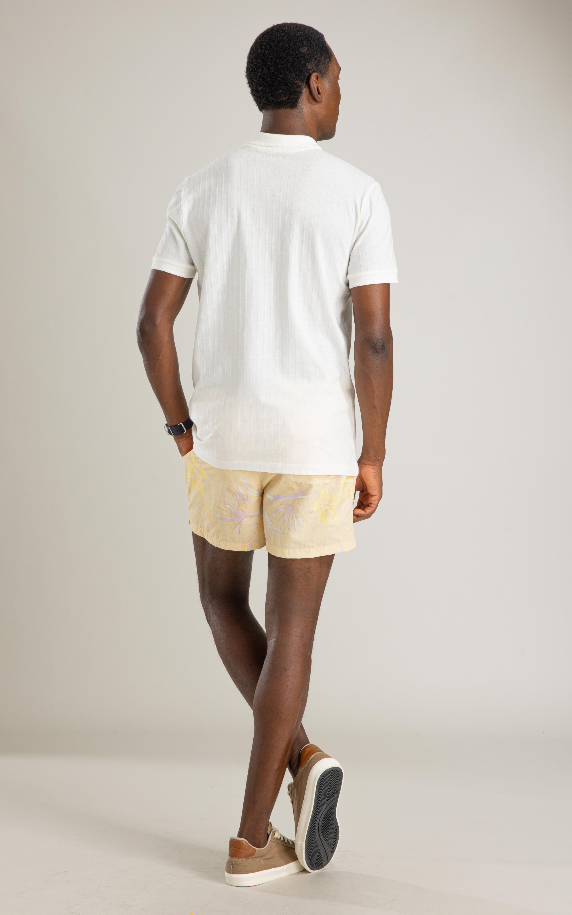 Polo Malha Cutting Mc Bf Off White