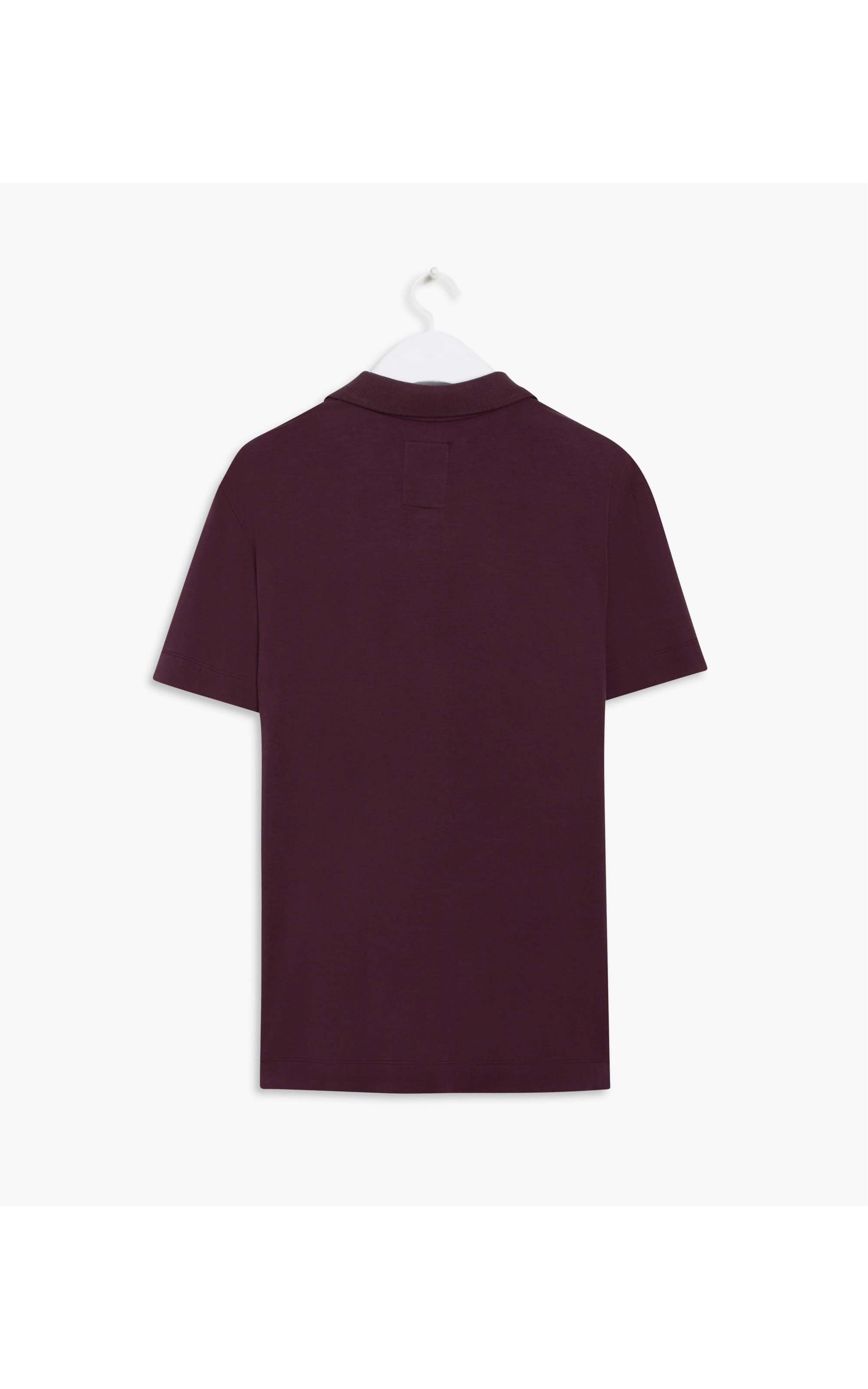 Polo Malha Fio 40 Bordeaux