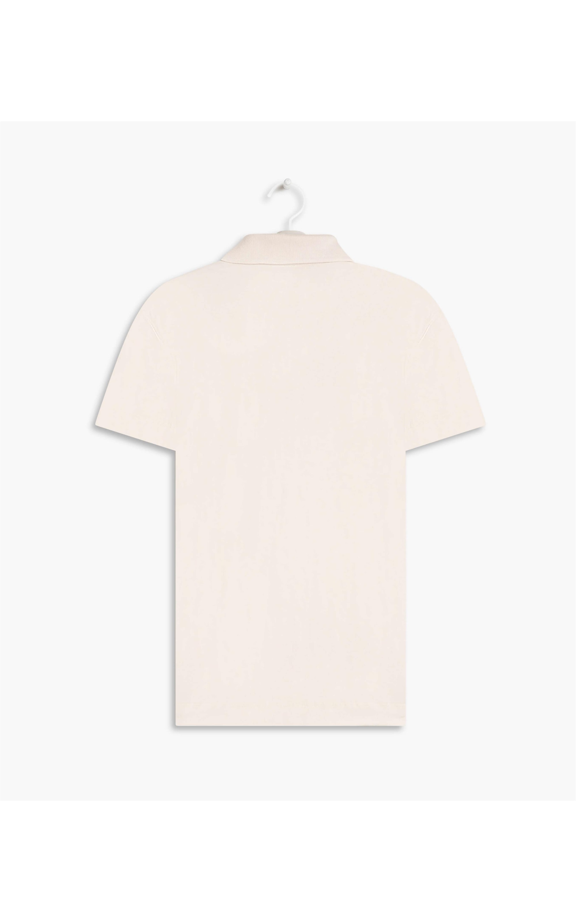 Polo Malha Fio 40 Off White