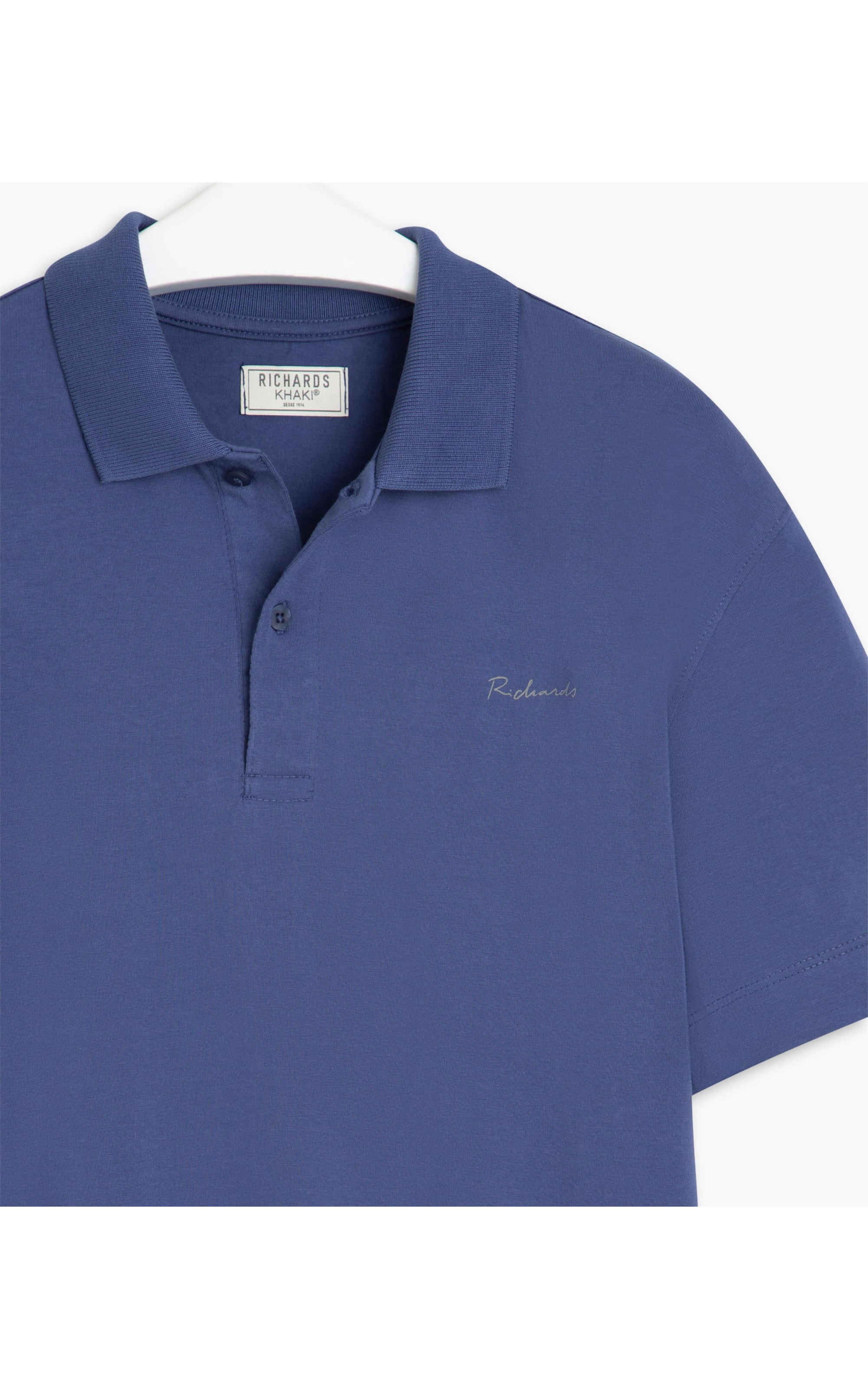 Polo Malha Fio 40 Old Purple