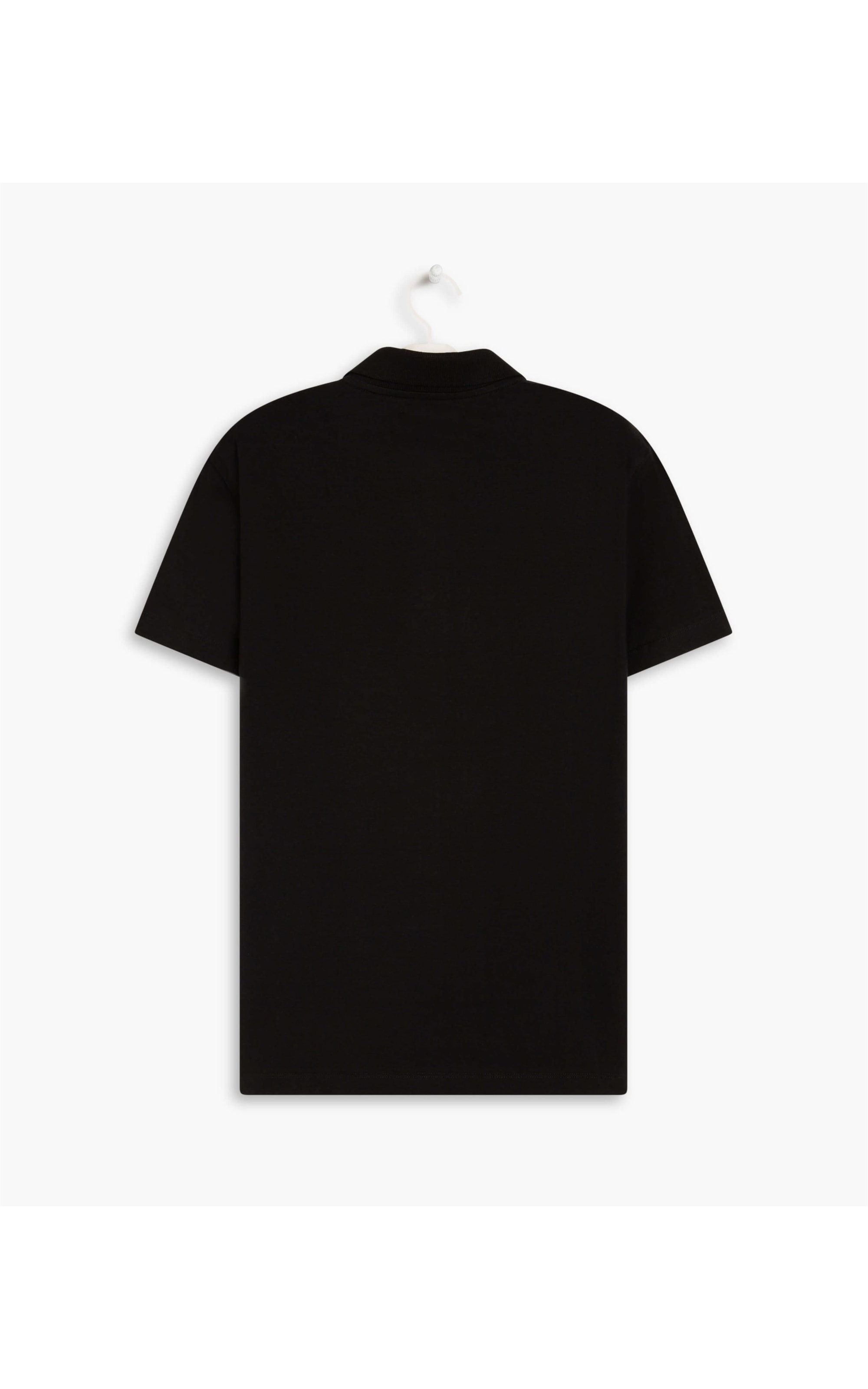 Polo Malha Fio 40 Preto