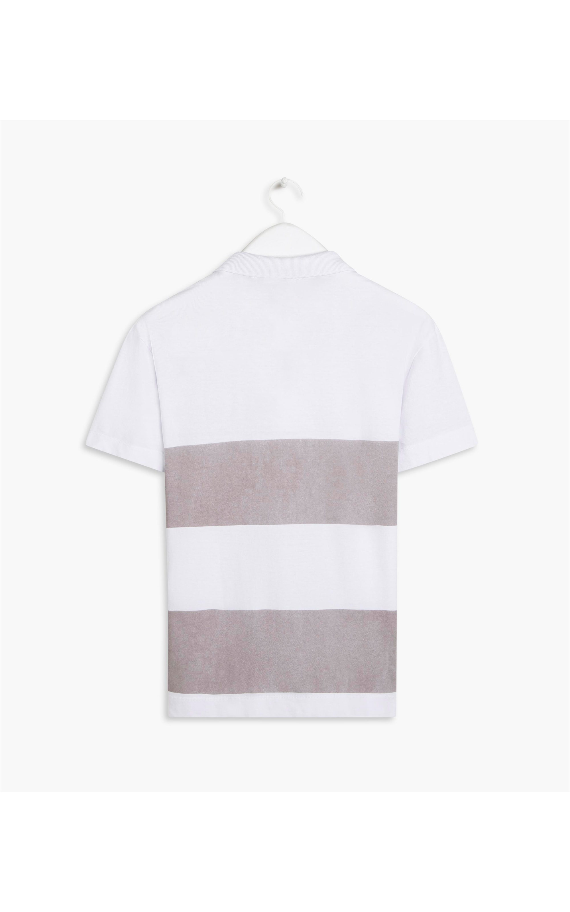 Polo Malhão Listrada R74 Mc Beige