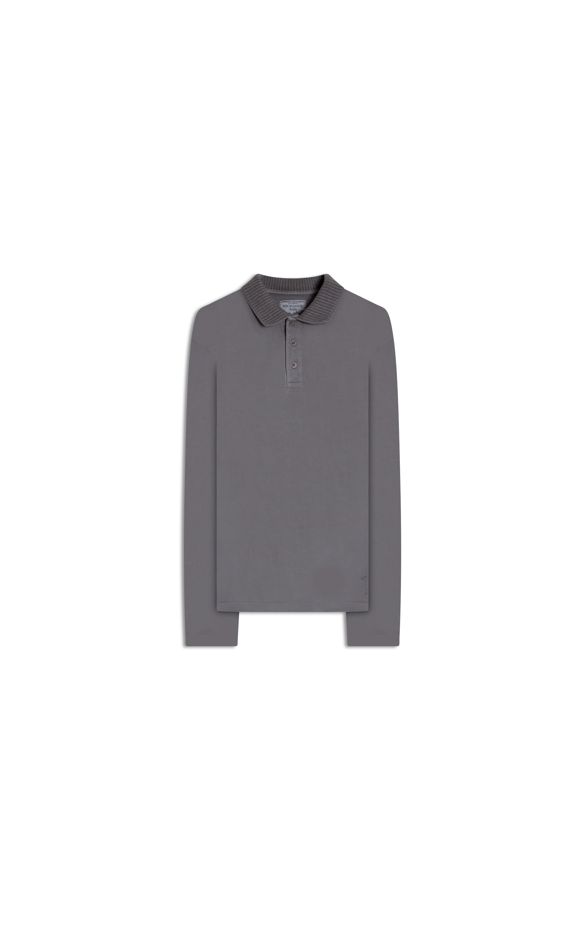  Polo Malhão Ml Washed Basic Pedra