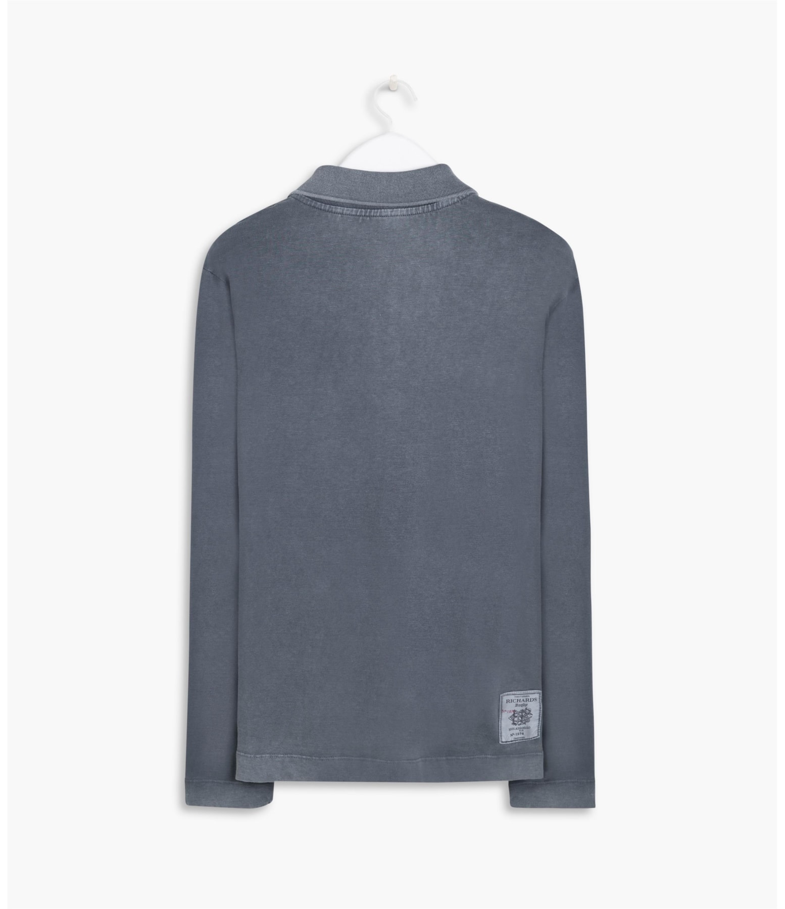 Polo Mc Ass Pocket Malhao Marmorizado Oceano