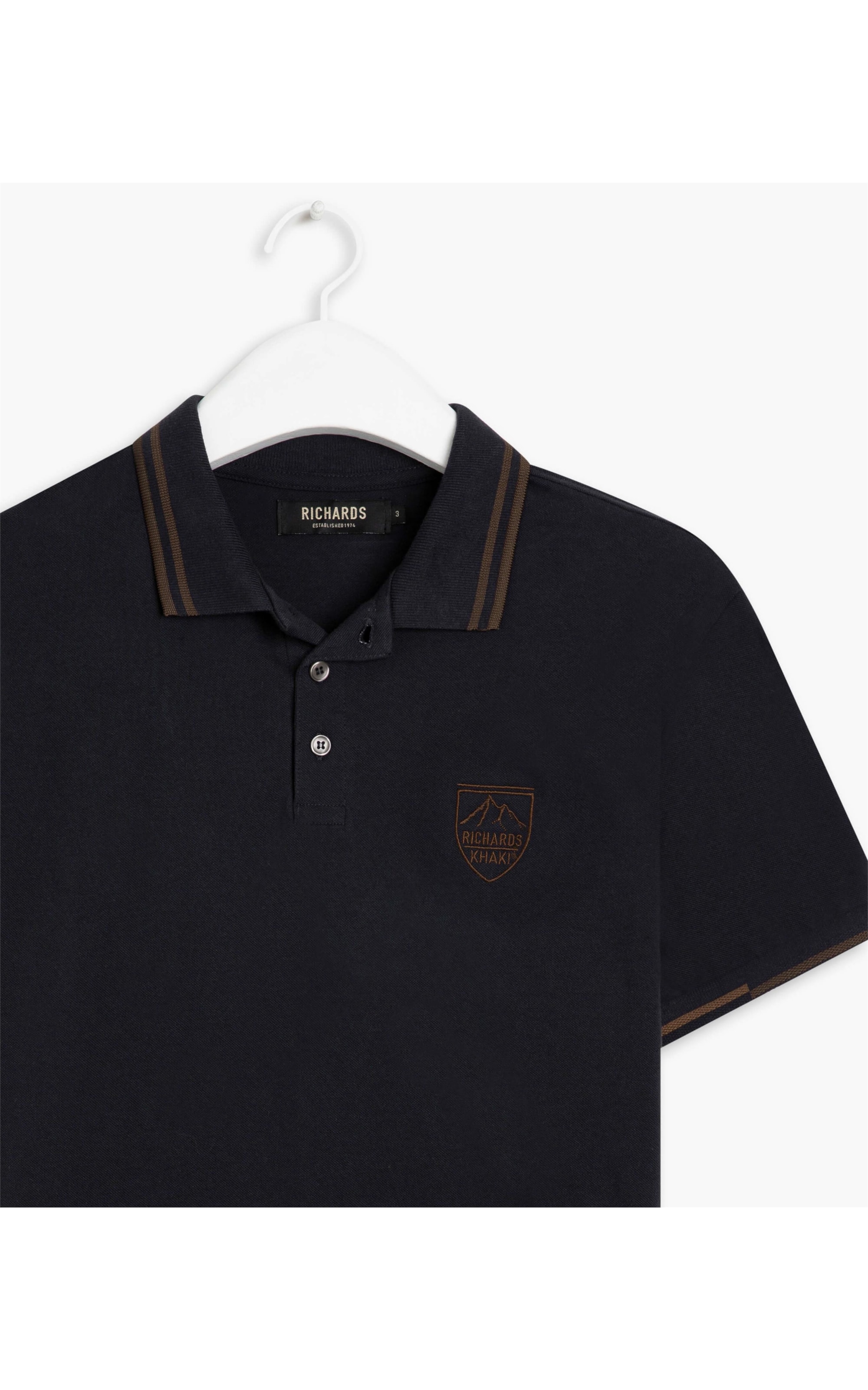 Polo Mc Estampa Mountain Dark Navy