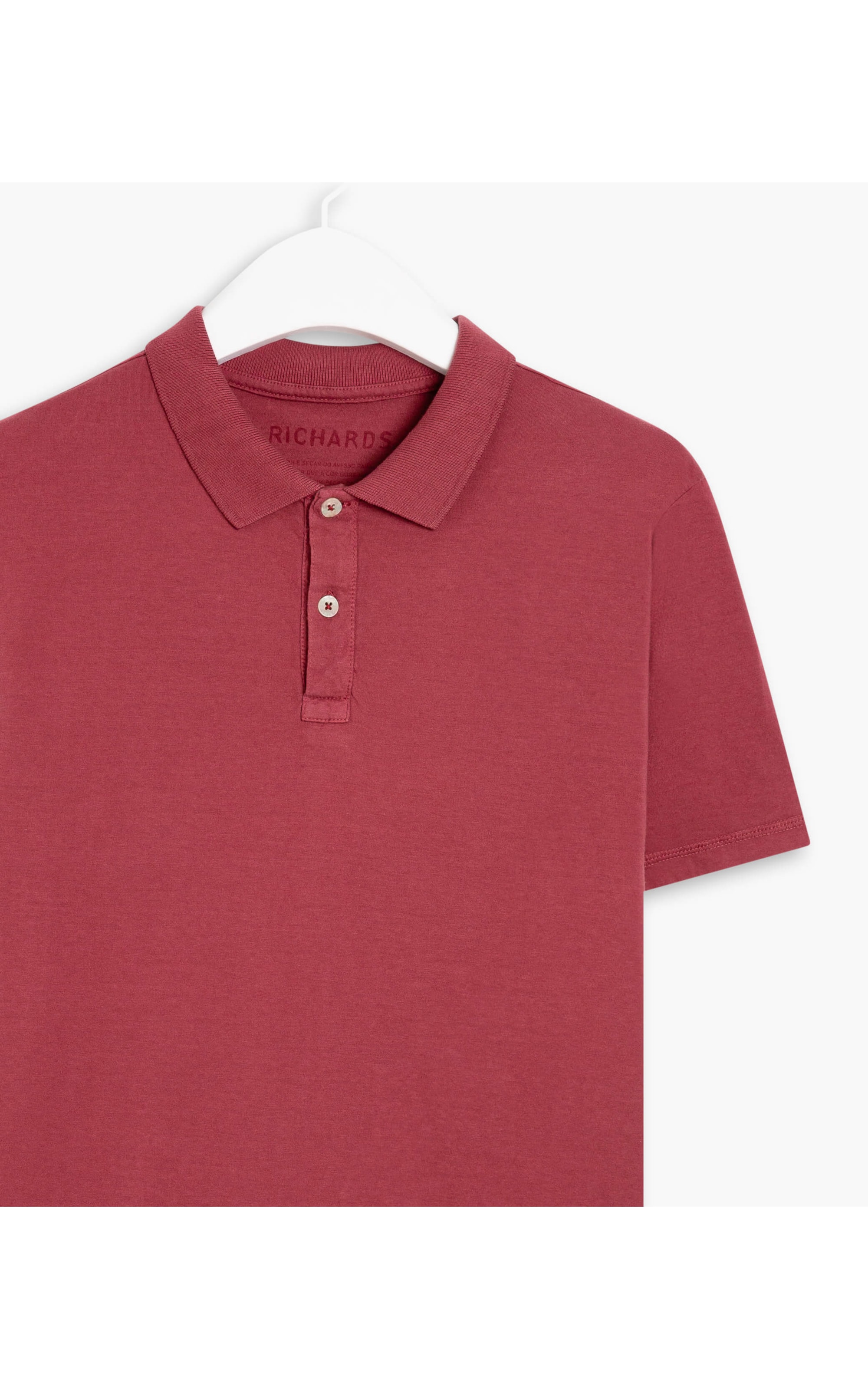 Polo Mc Rch Authentic m Malha Reativo Terra