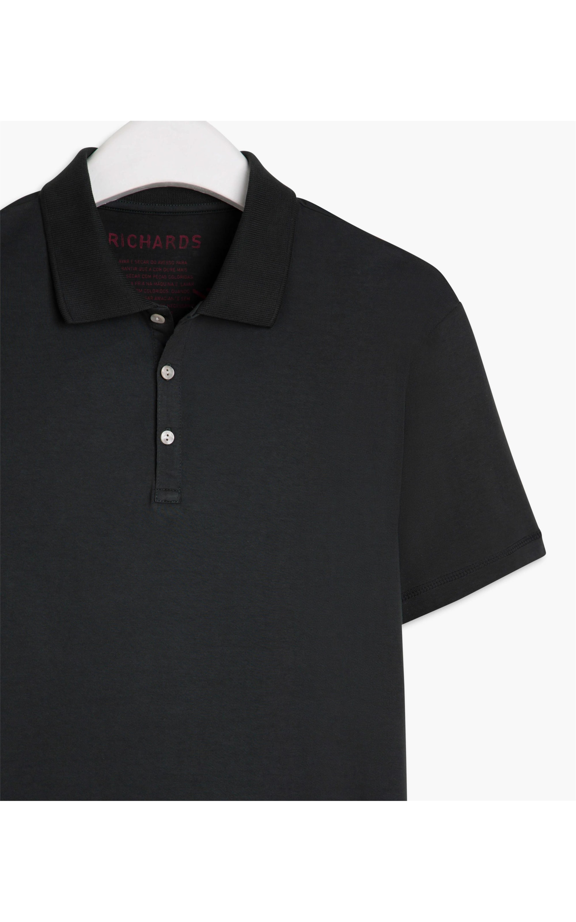 Polo Mc Rch Authentic m Malha Reativo Verde Escuro