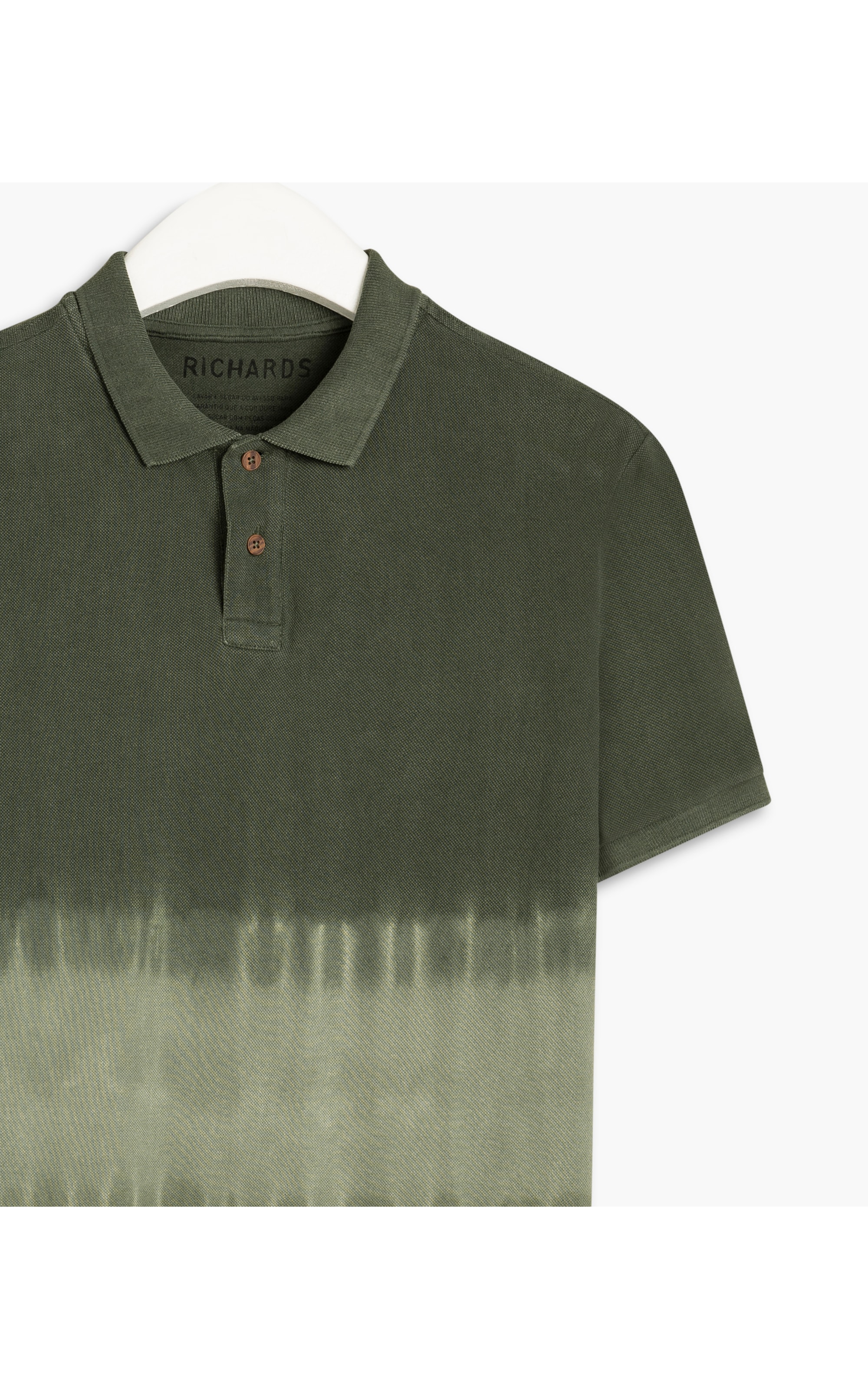 Polo Mc Tie Dye Verde Militar