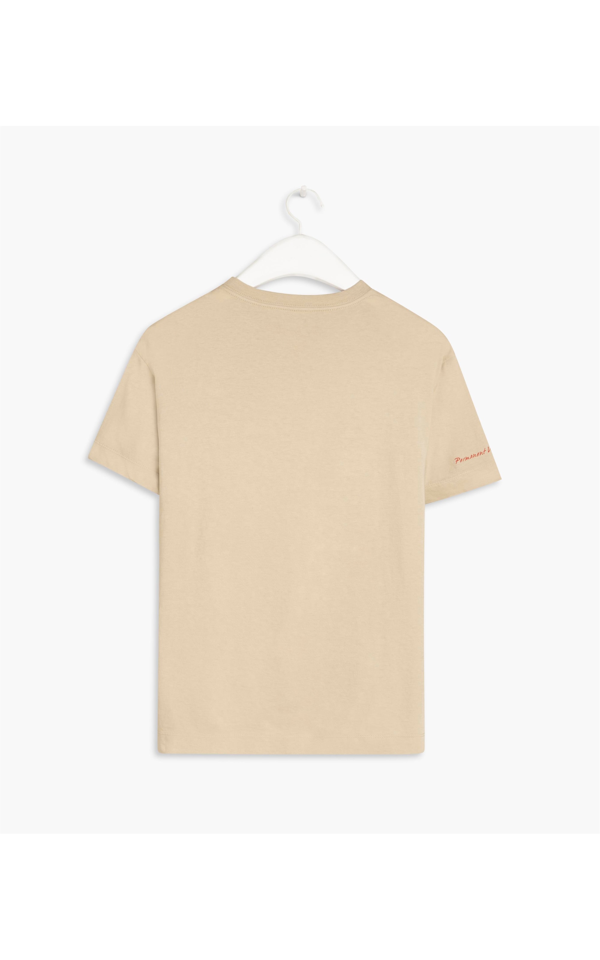 Polo Meia Malha Marmorizada Permanent Mc Beige