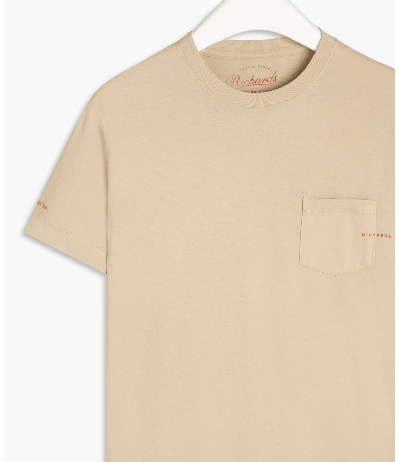 Polo Meia Malha Marmorizada Permanent Mc Beige