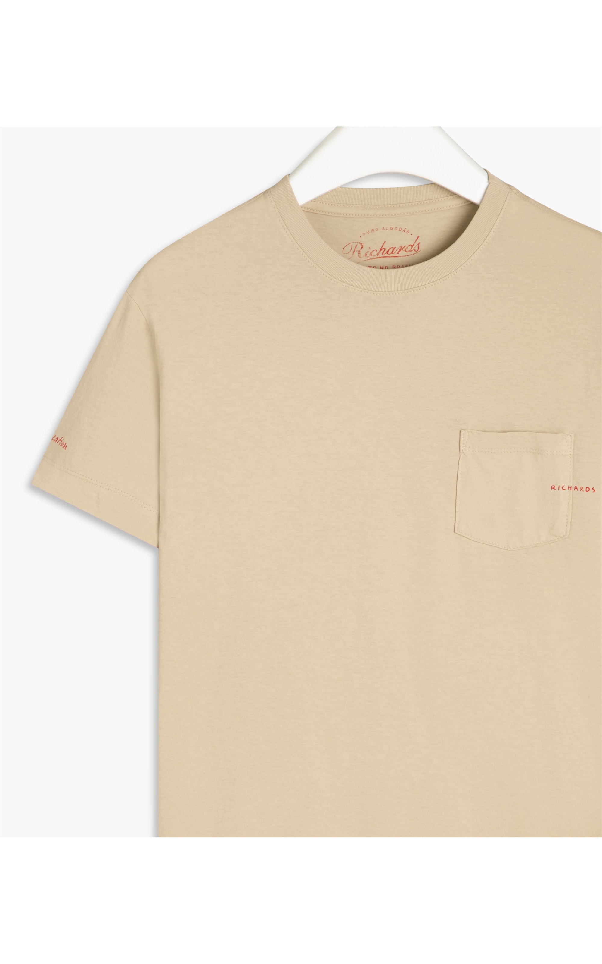 Polo Meia Malha Marmorizada Permanent Mc Beige