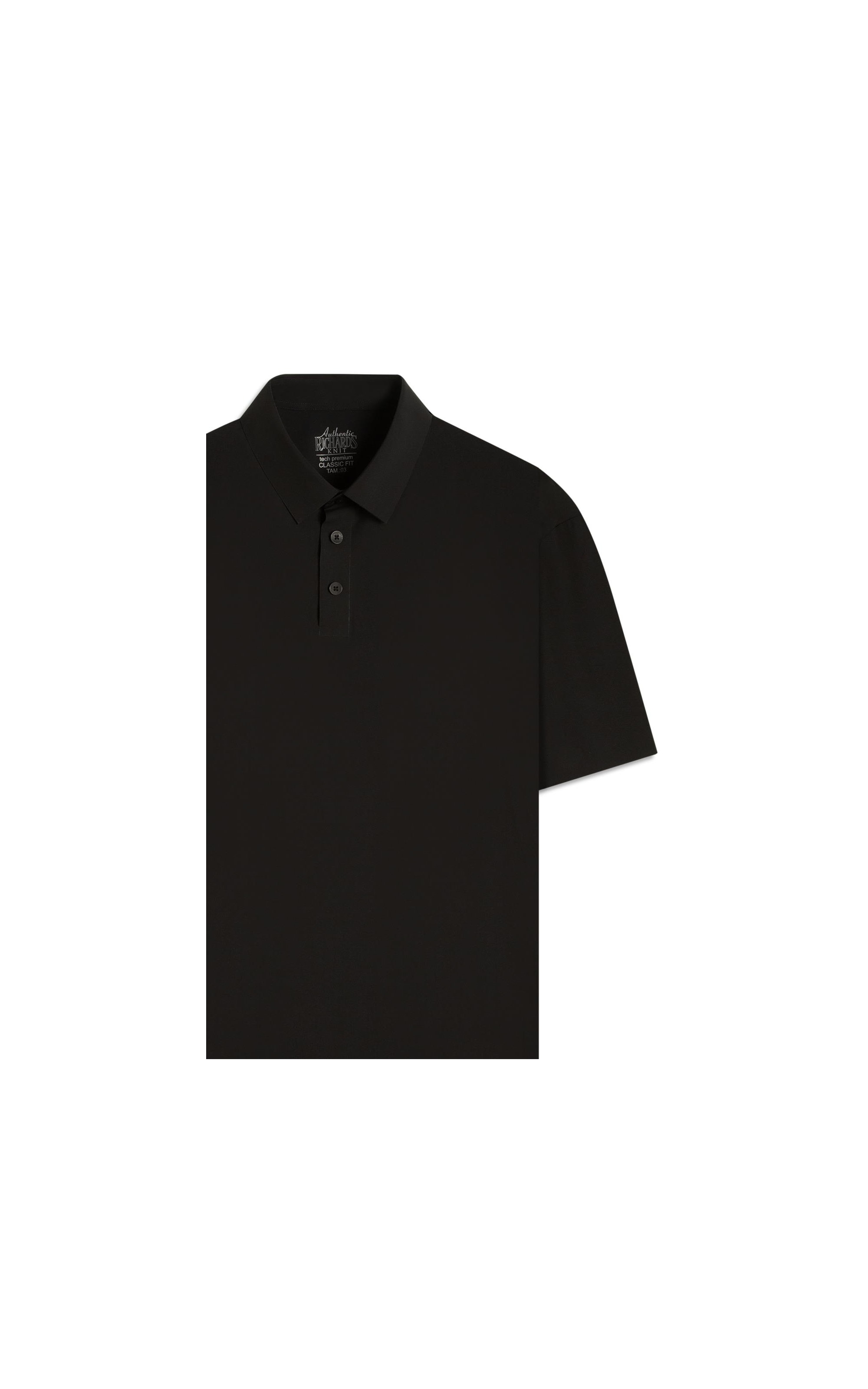 Polo Microstripe Active Classic Fit Midnight Blue
