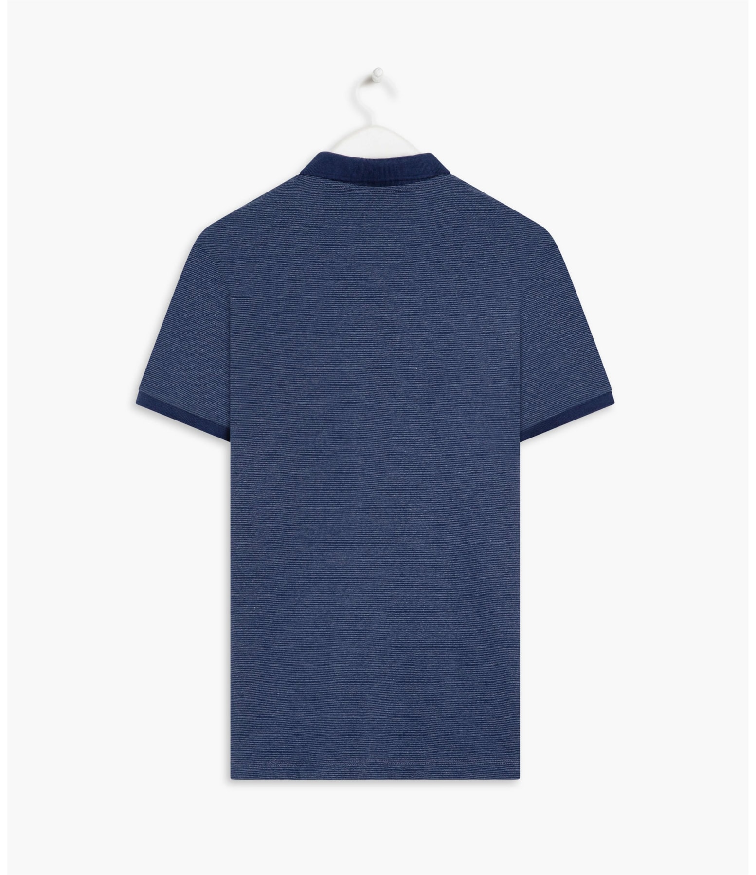 Polo Mini Stripes Jaccquard Dark Navy