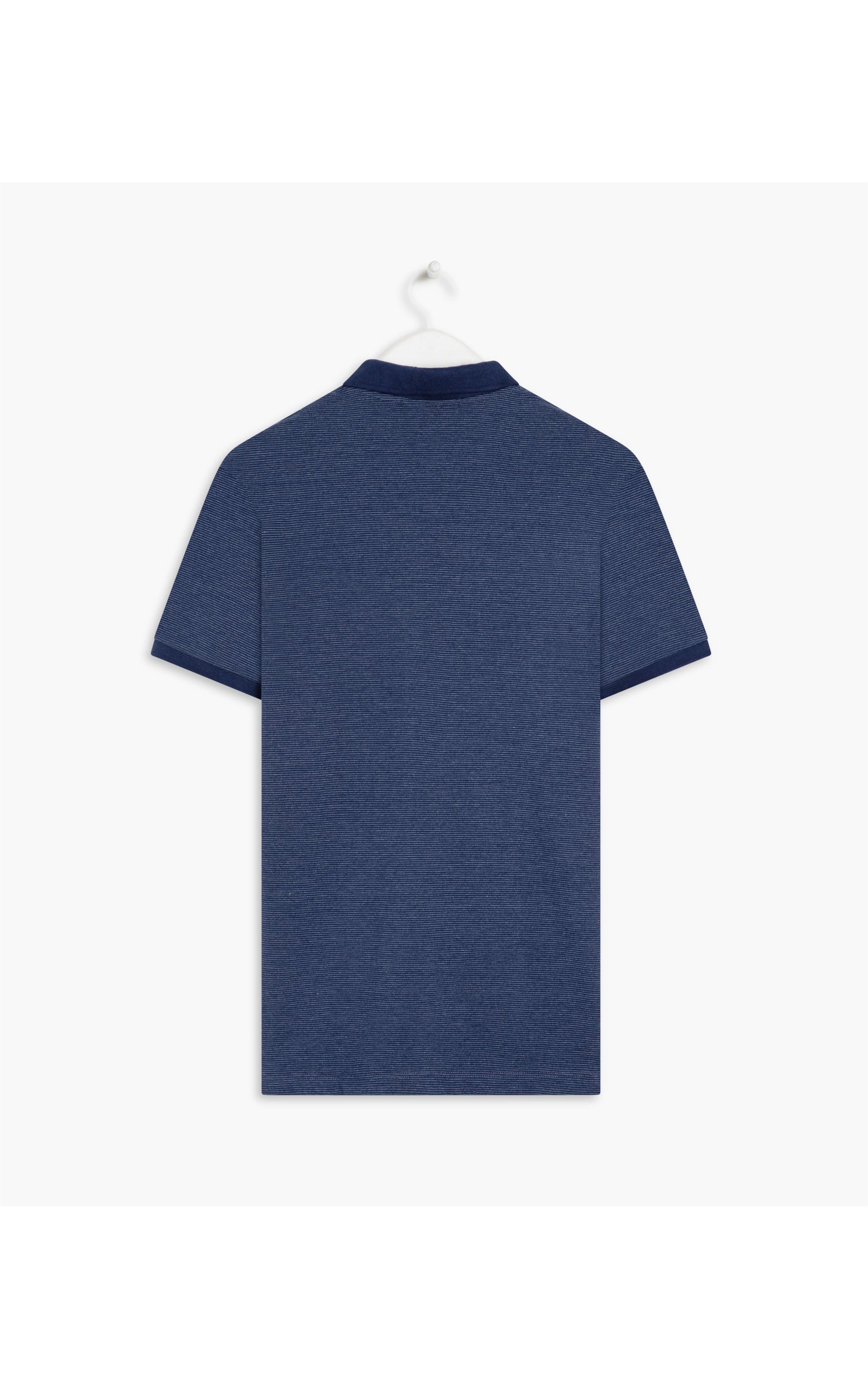 Polo Mini Stripes Jaccquard Dark Navy