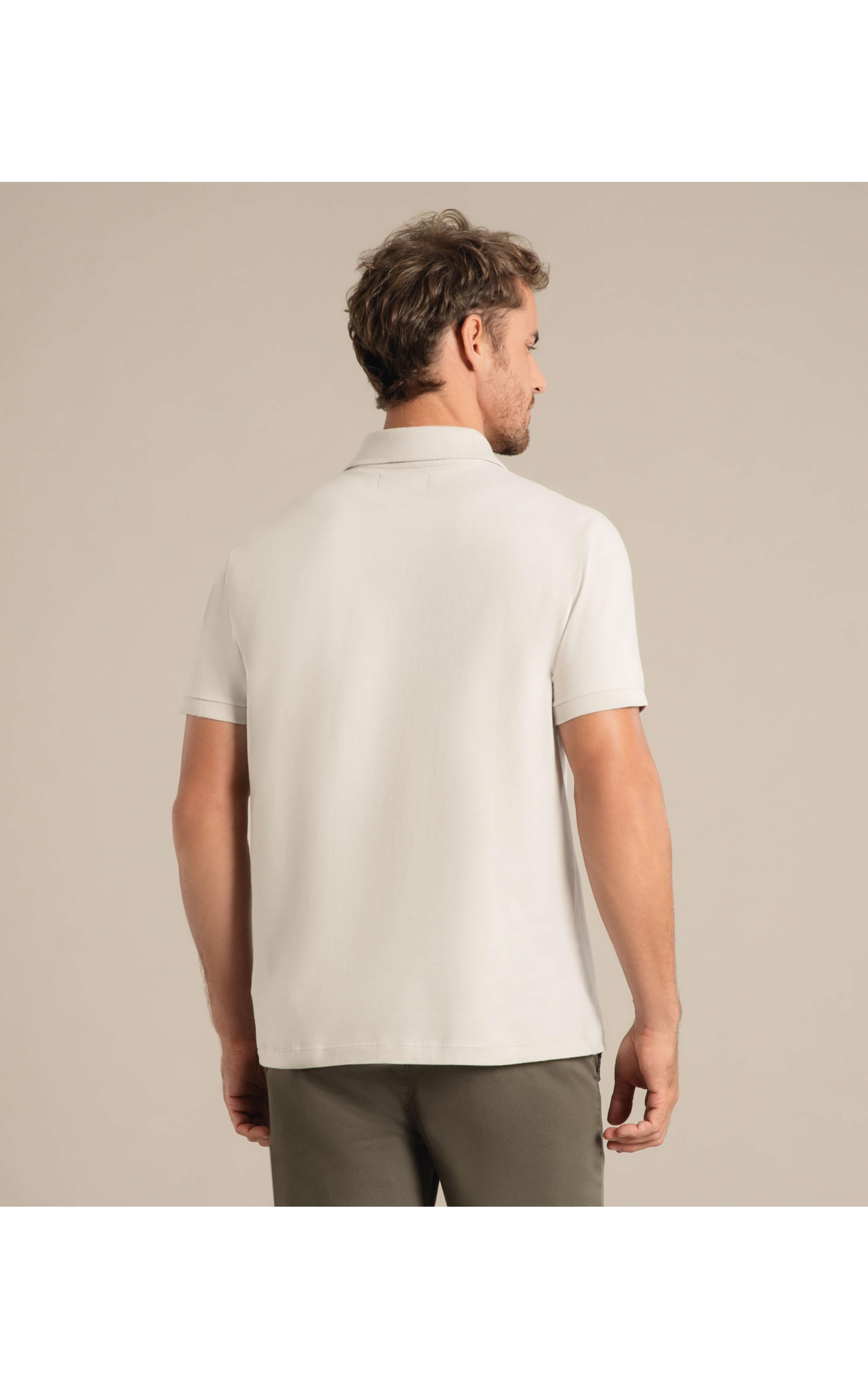 Polo Mm Basic Tr Mc Areia
