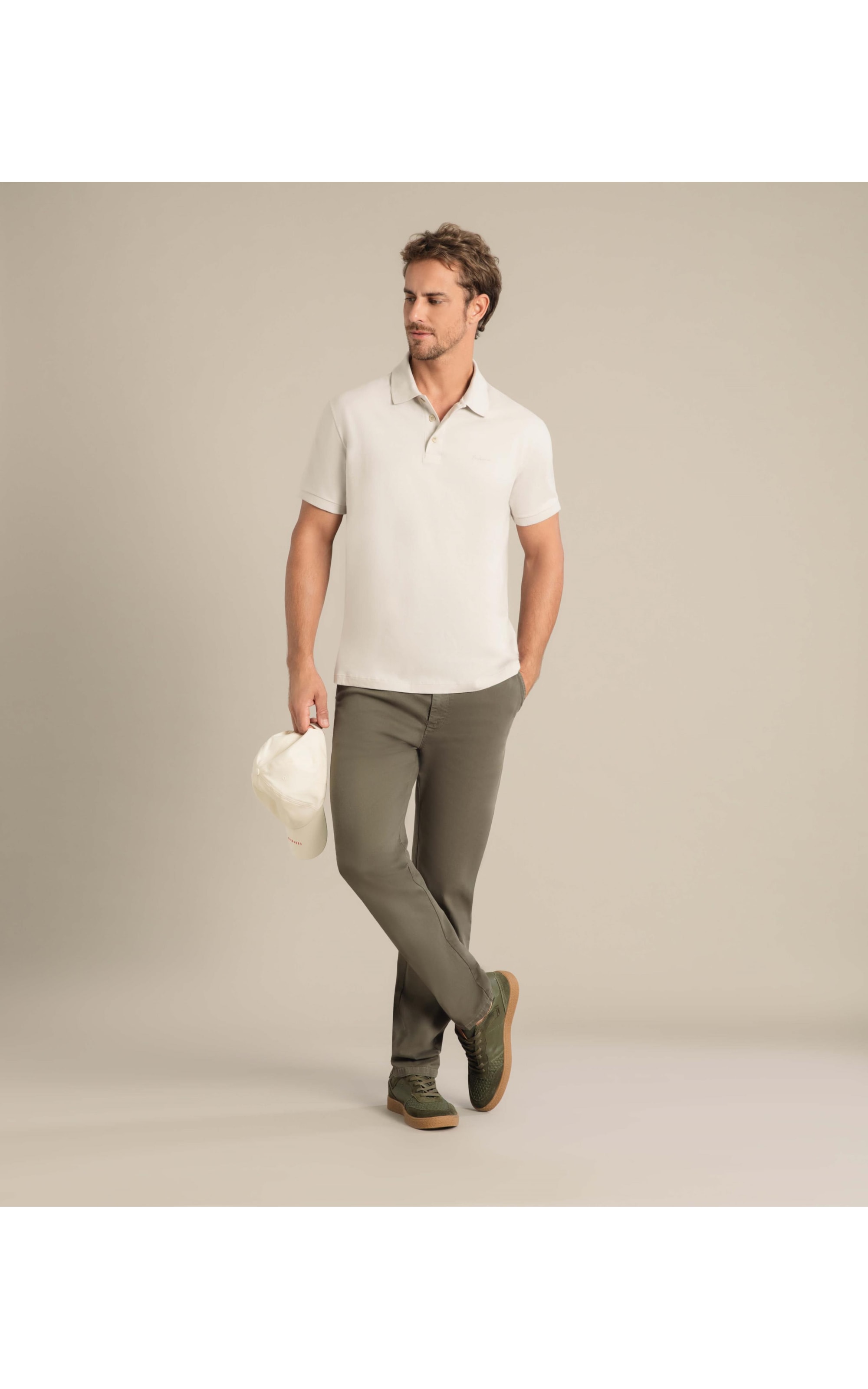 Polo Mm Basic Tr Mc Areia