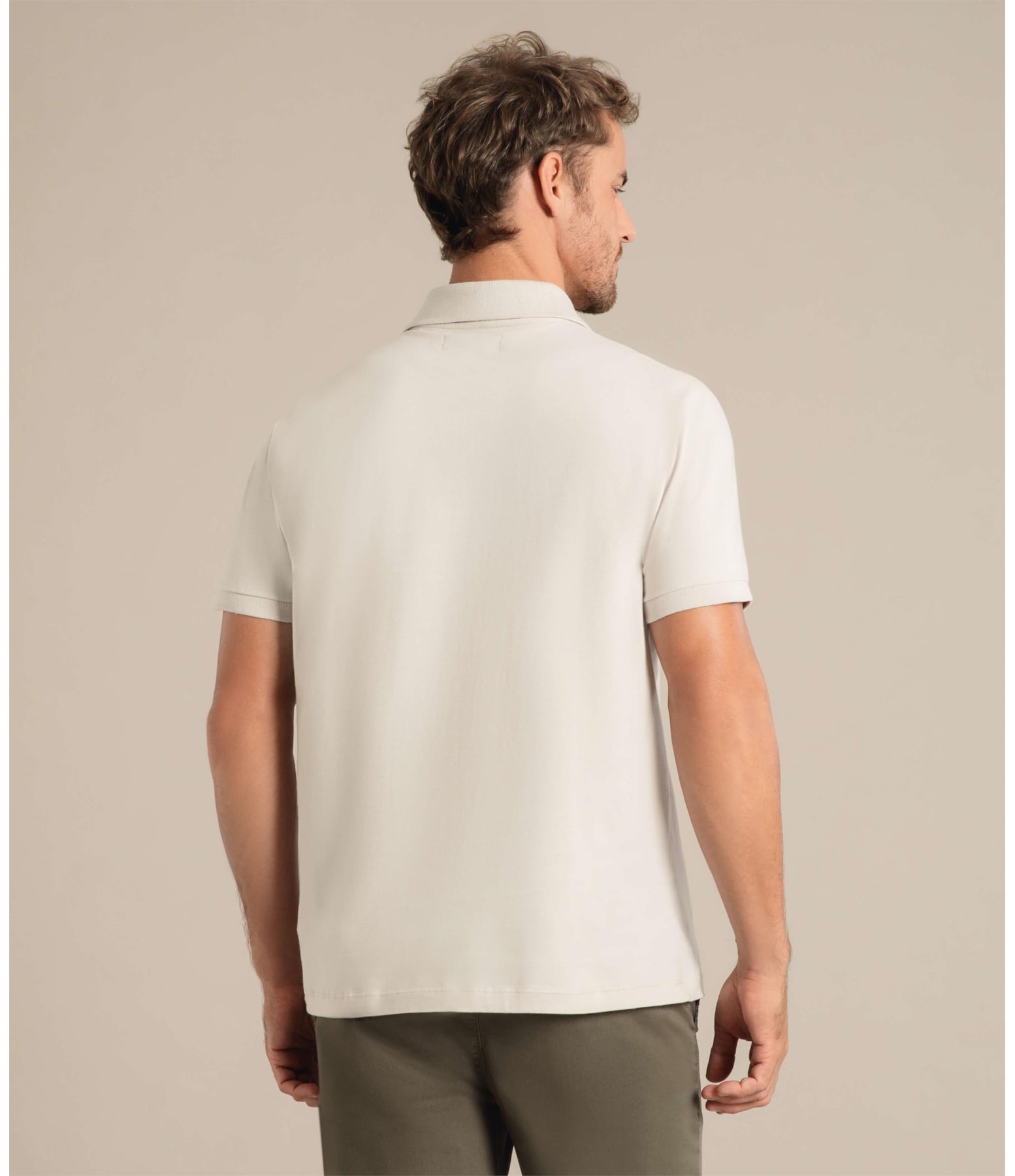 Polo Mm Basic Tr Mc Areia