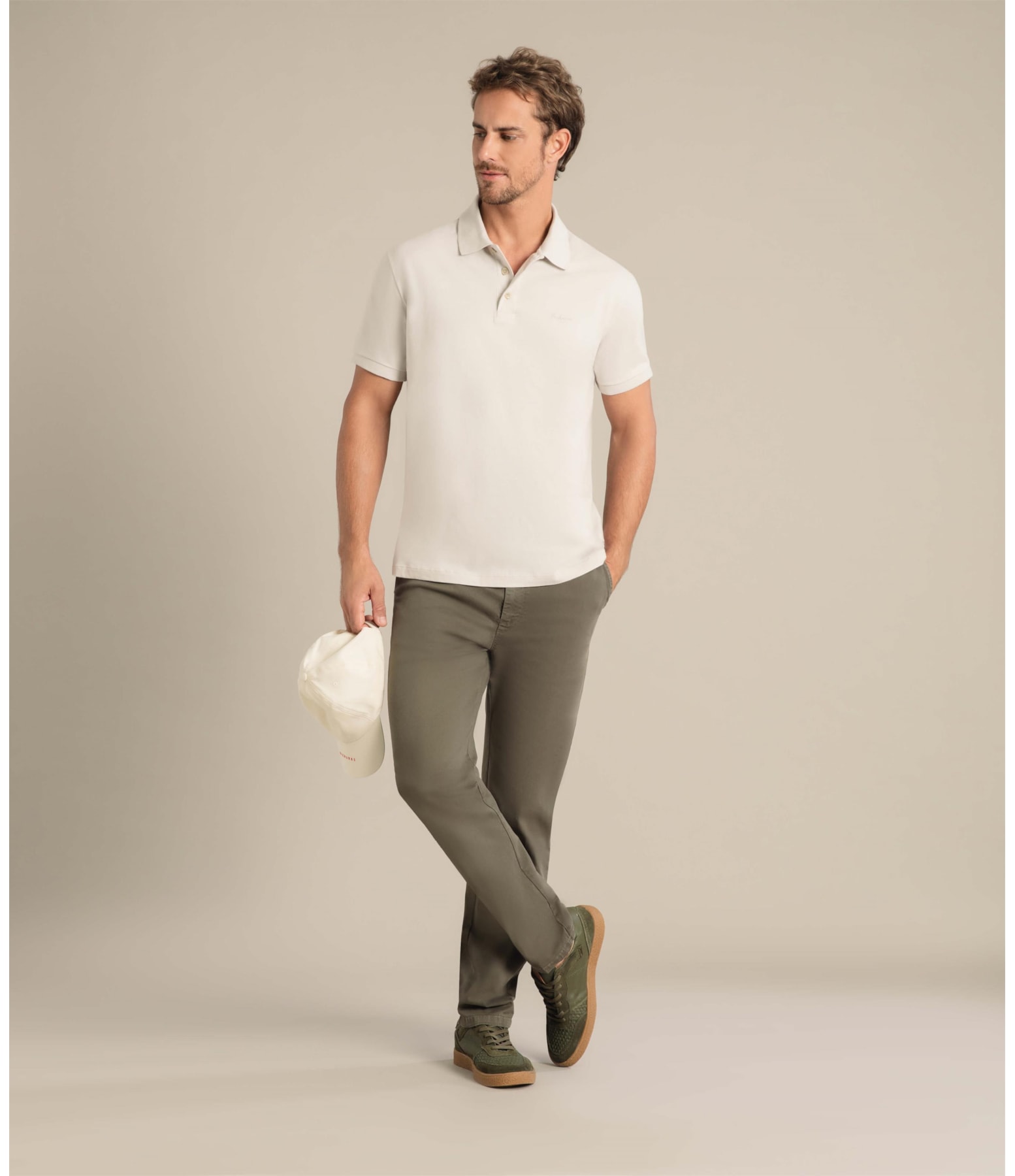 Polo Mm Basic Tr Mc Areia