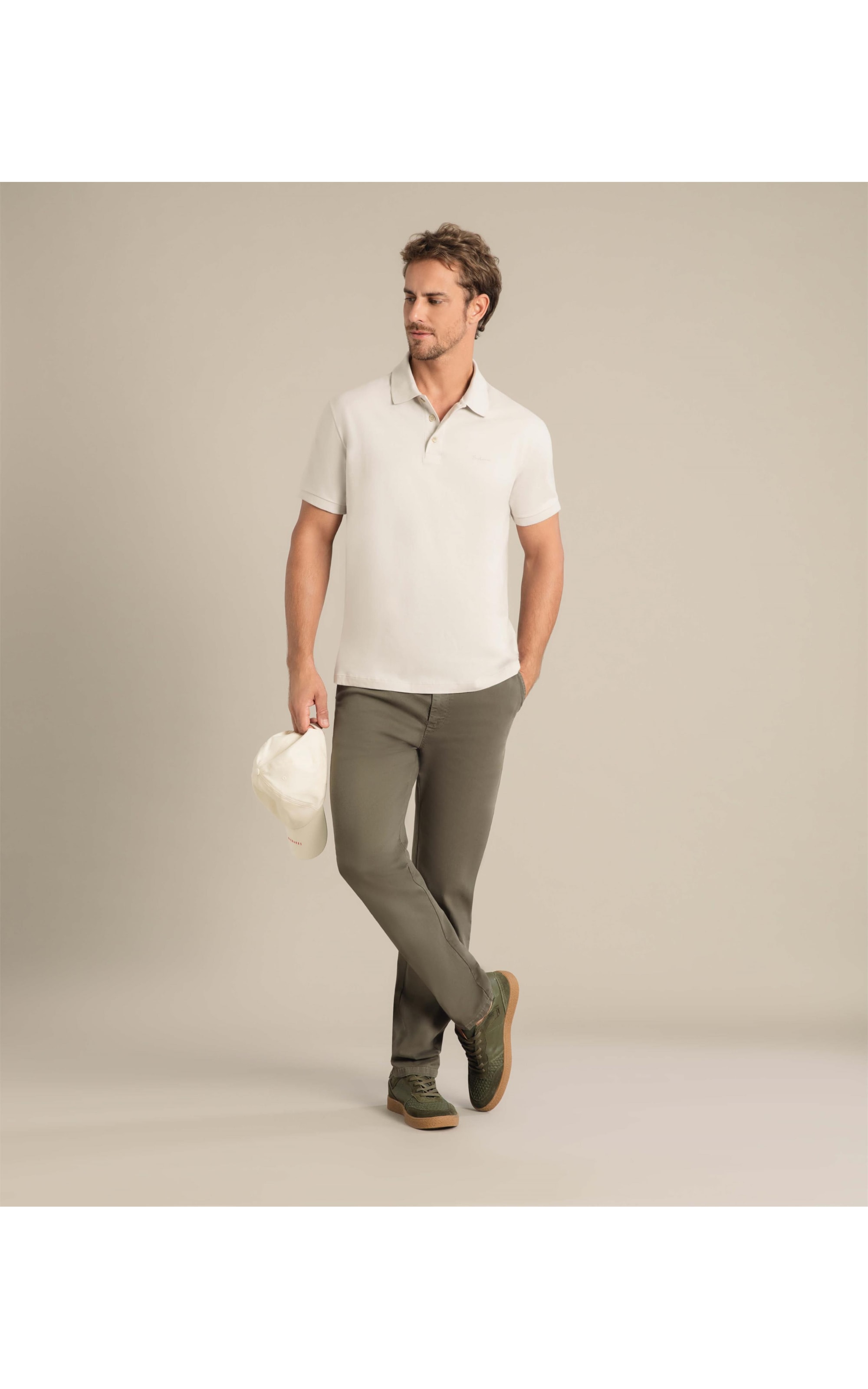 Polo Mm Basic Tr Mc Areia