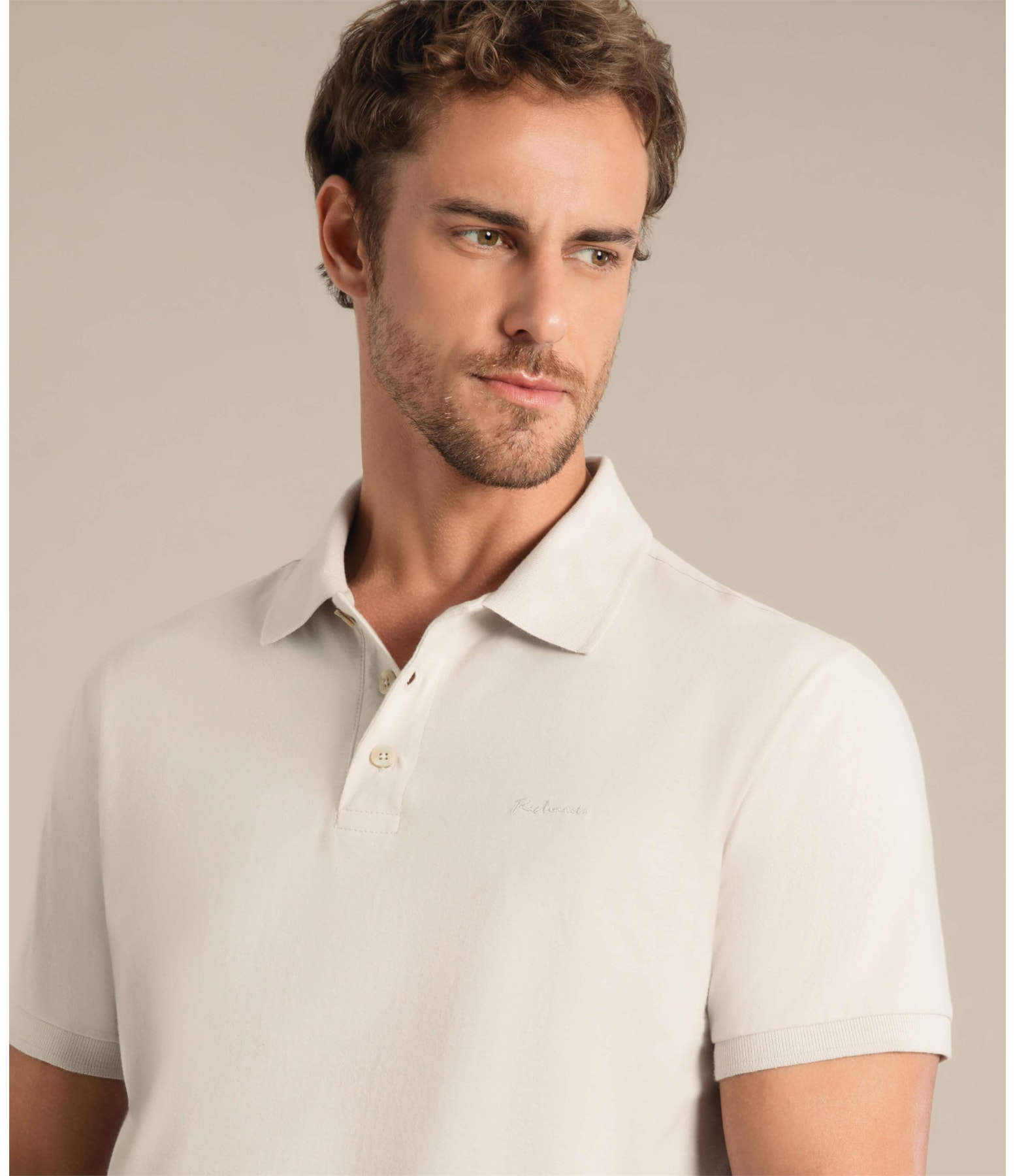 Polo Mm Basic Tr Mc Areia
