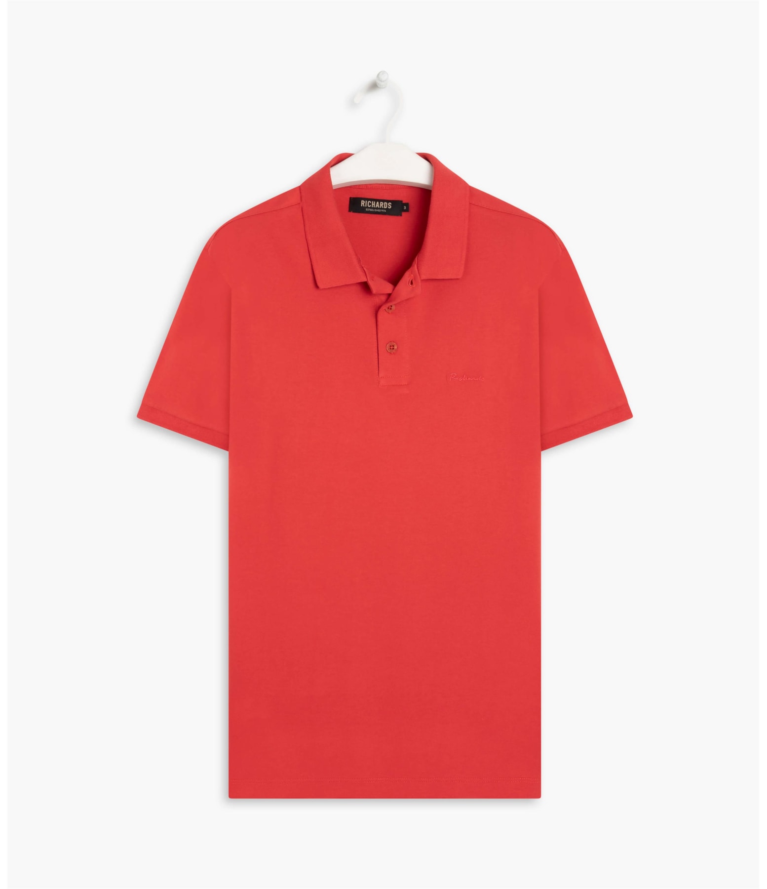 Polo Mm Basic Tr Mc Cereja