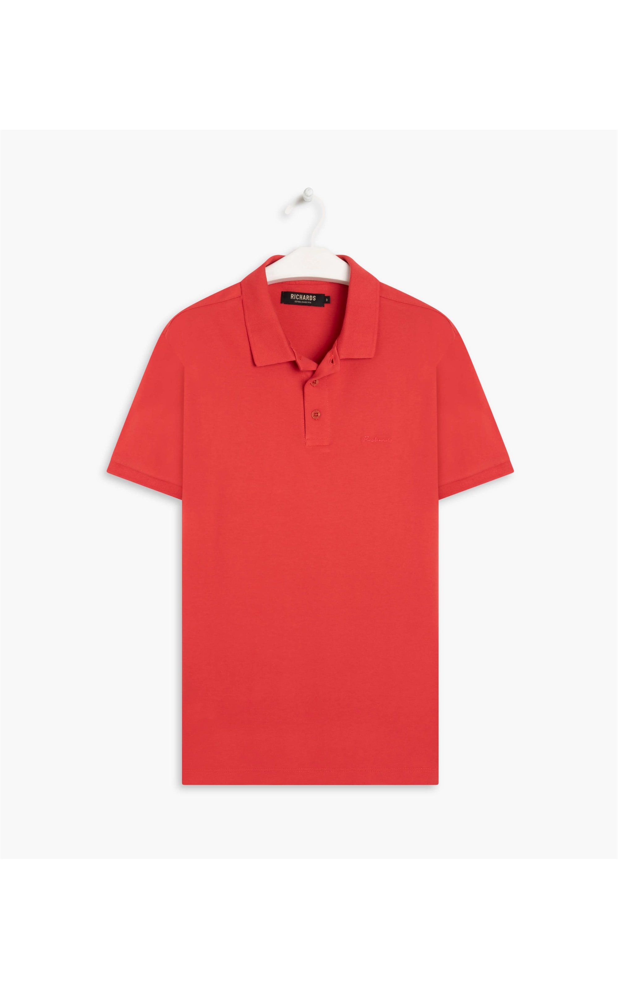 Polo Mm Basic Tr Mc Cereja