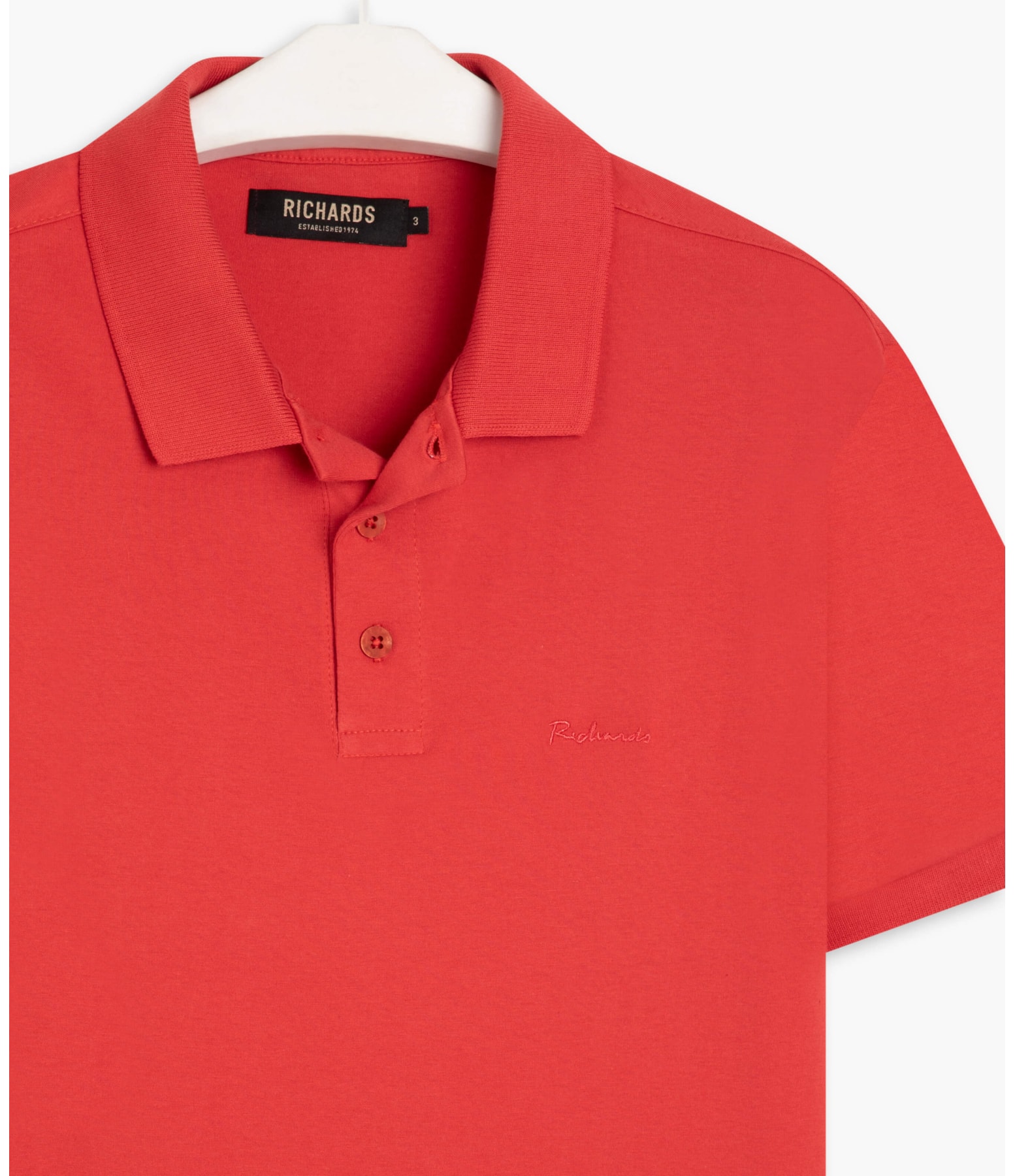 Polo Mm Basic Tr Mc Cereja