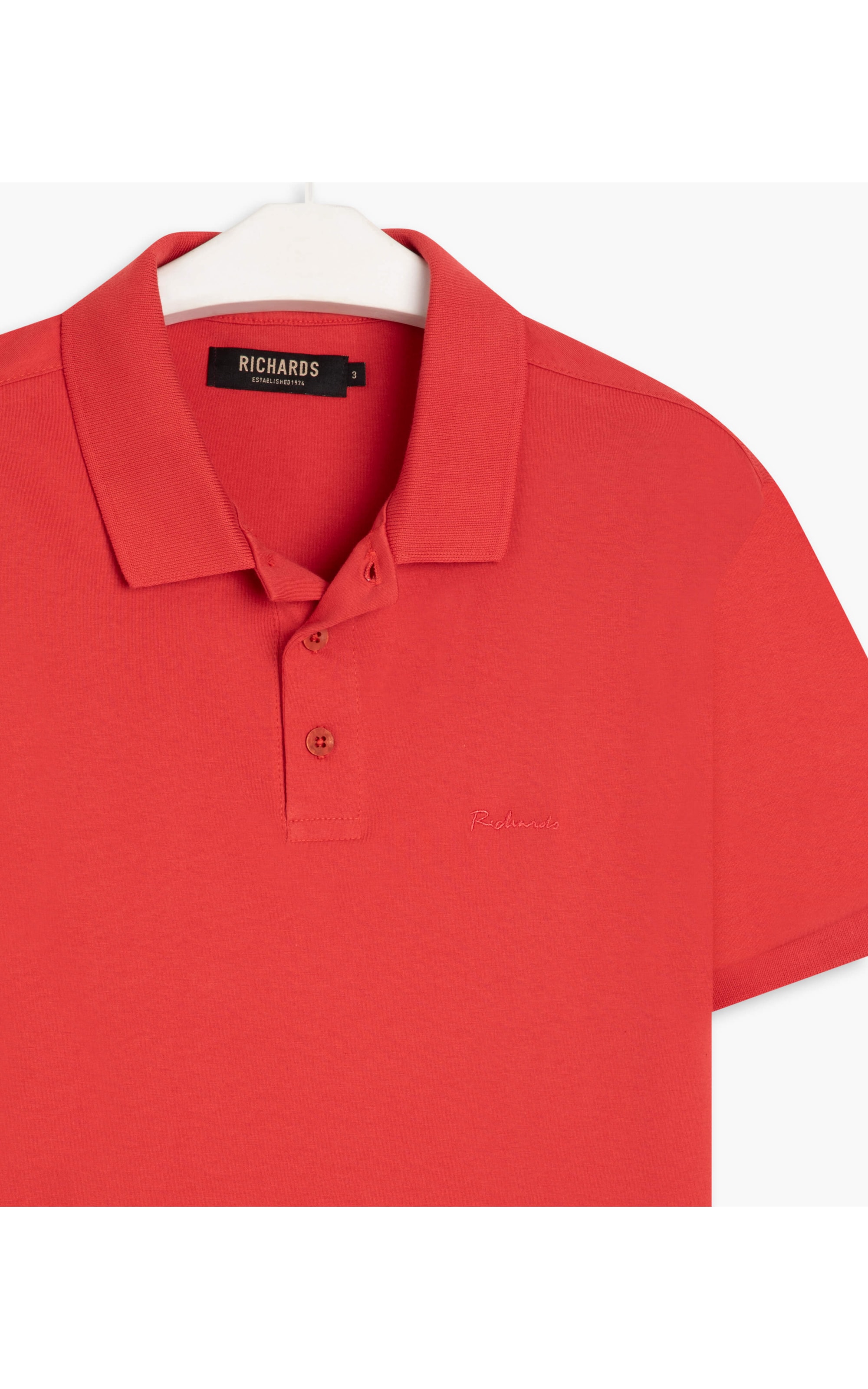 Polo Mm Basic Tr Mc Cereja