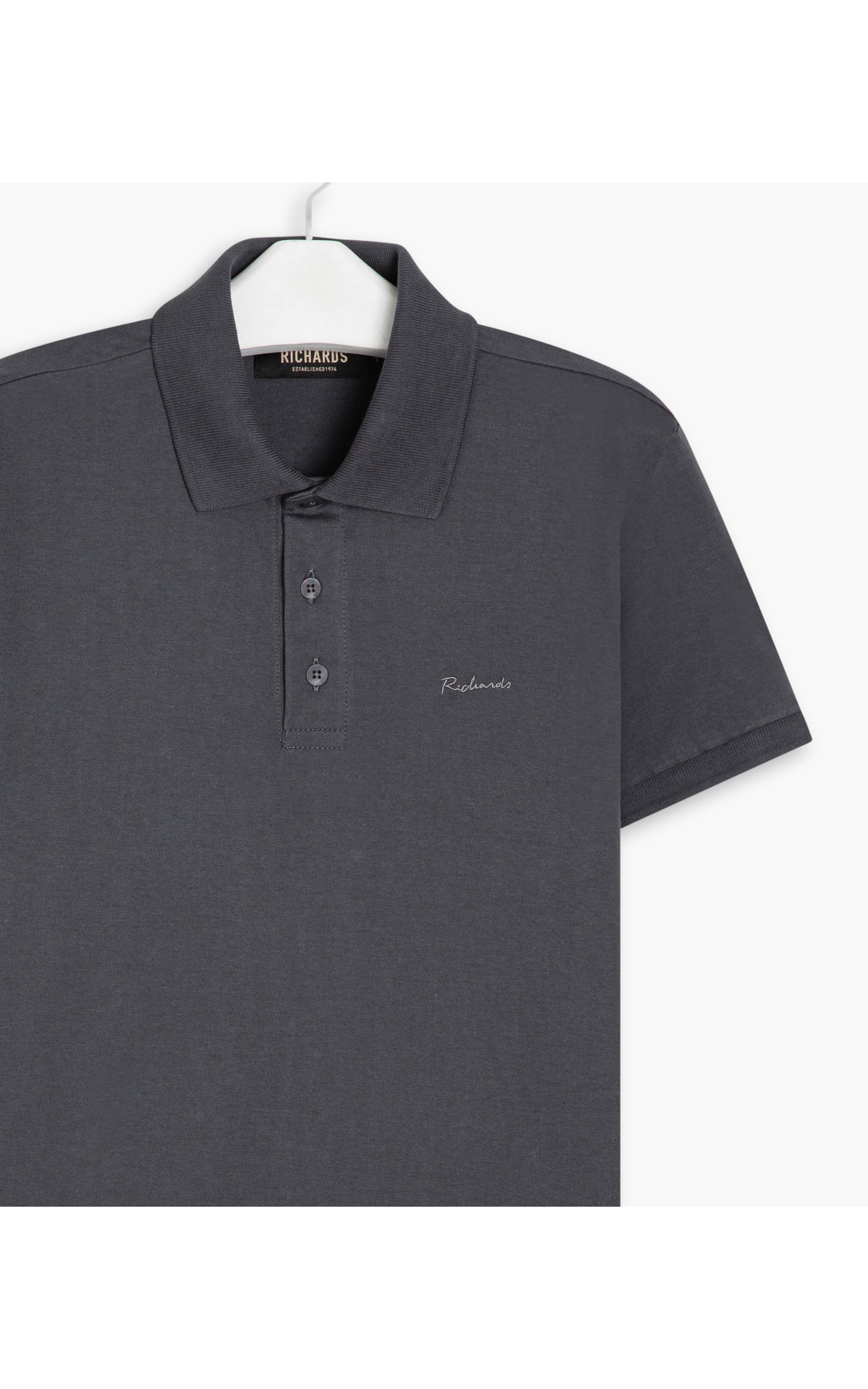 Polo Mm Basic Tr Mc Grafite