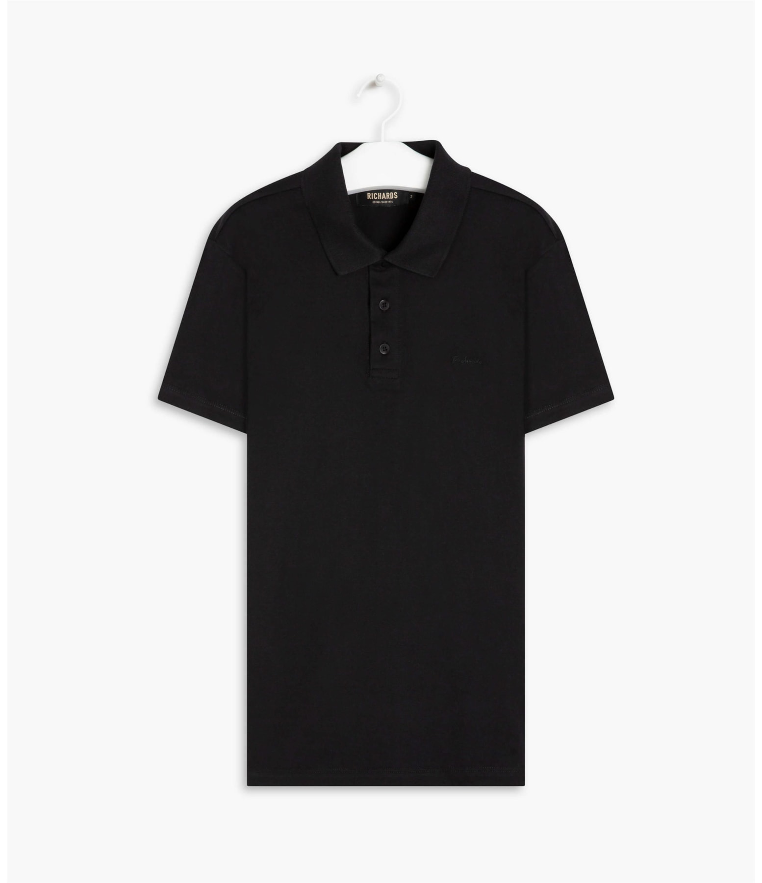 Polo Mm Basic Tr Mc Preto