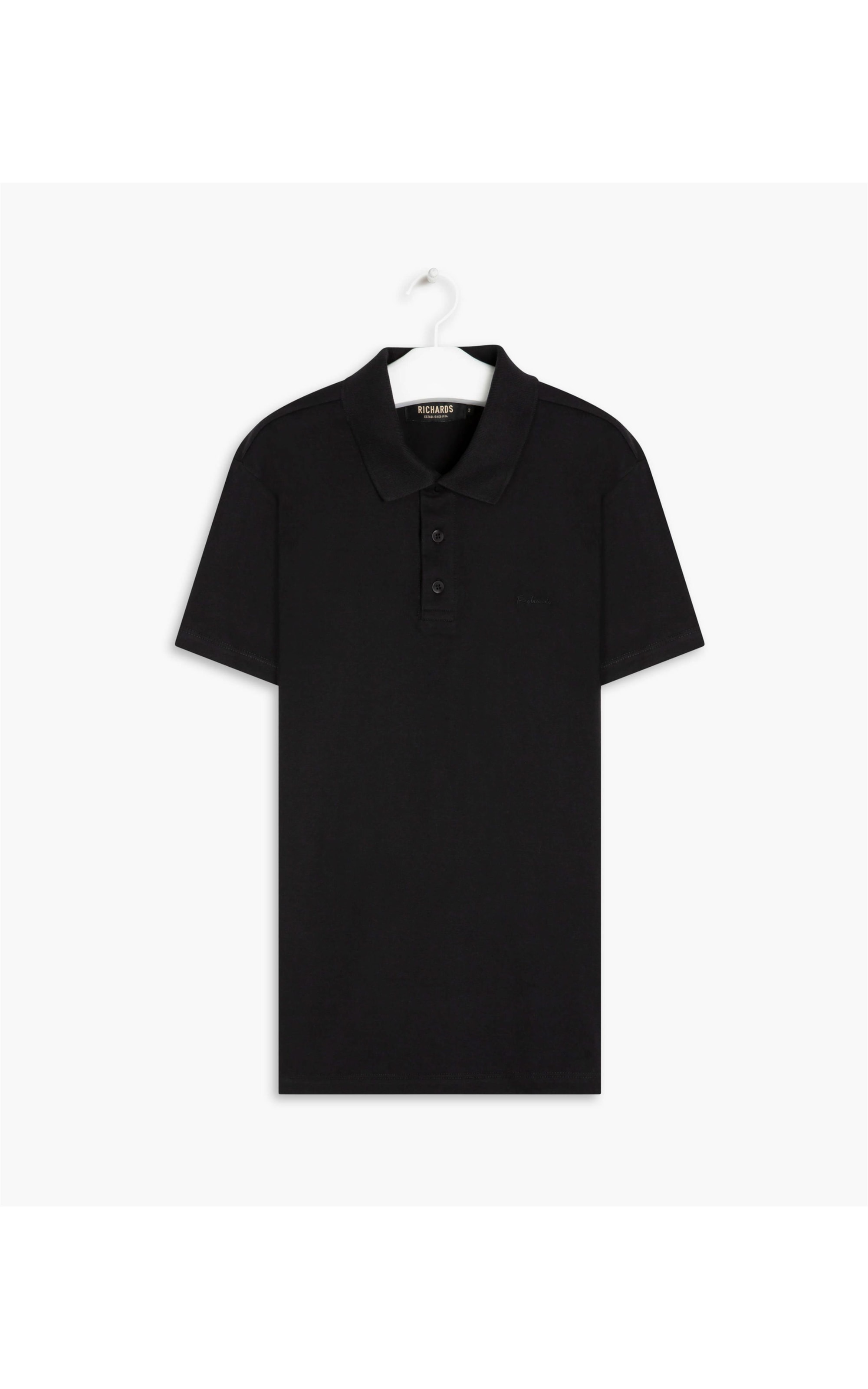 Polo Mm Basic Tr Mc Preto