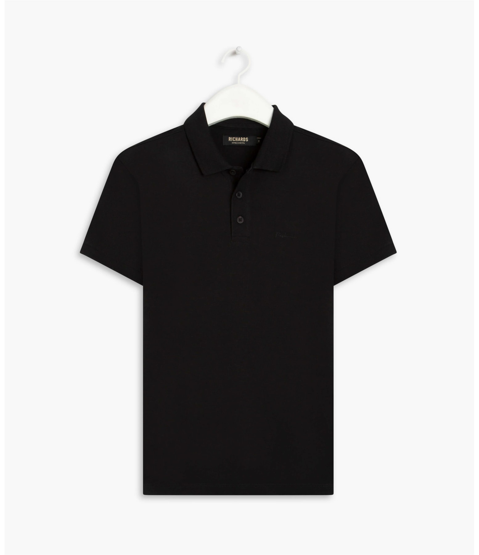 Polo Mm Basic Tr Mc Preto