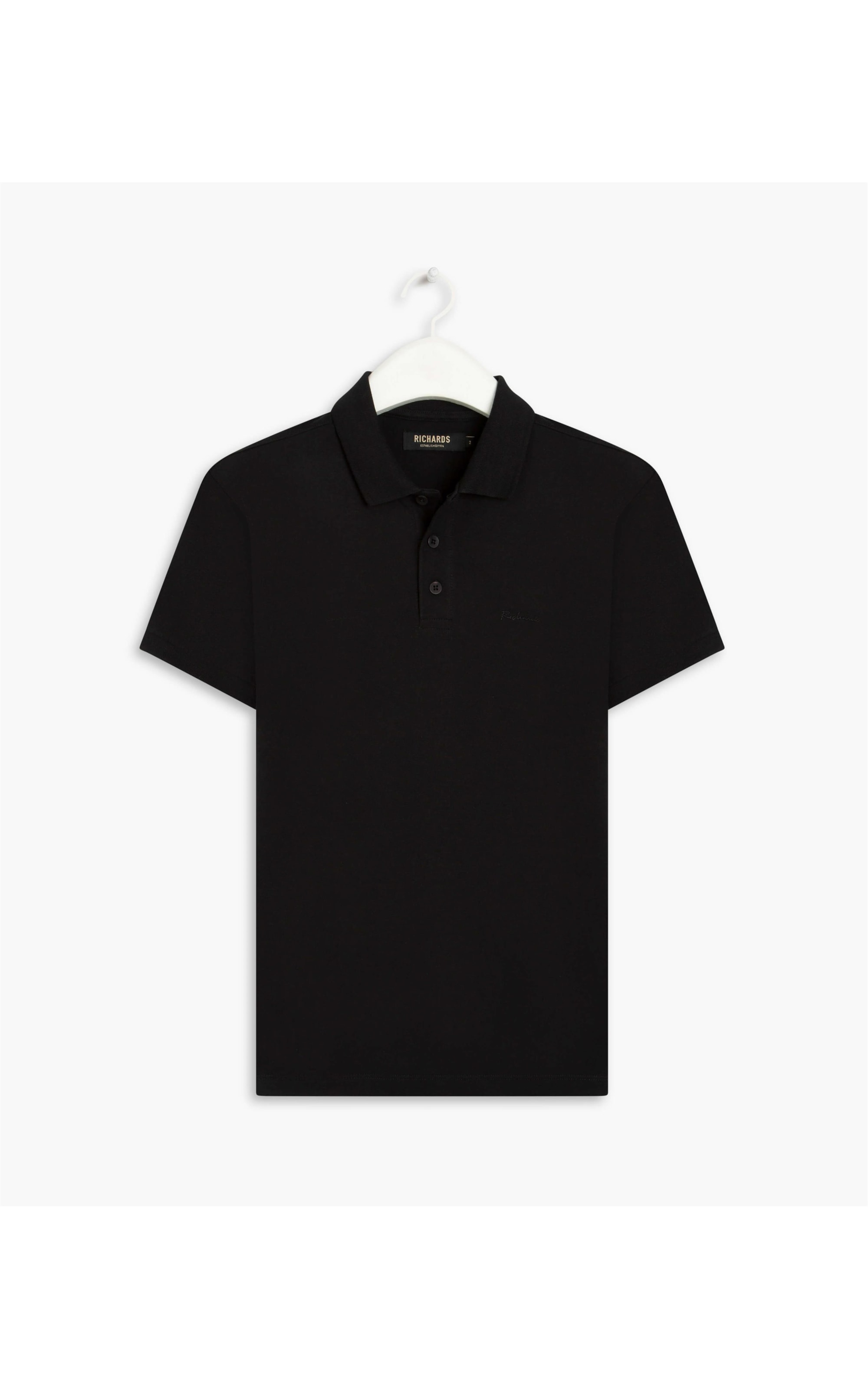 Polo Mm Basic Tr Mc Preto