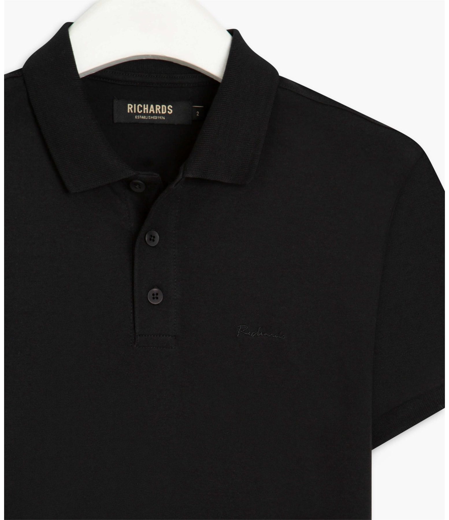 Polo Mm Basic Tr Mc Preto