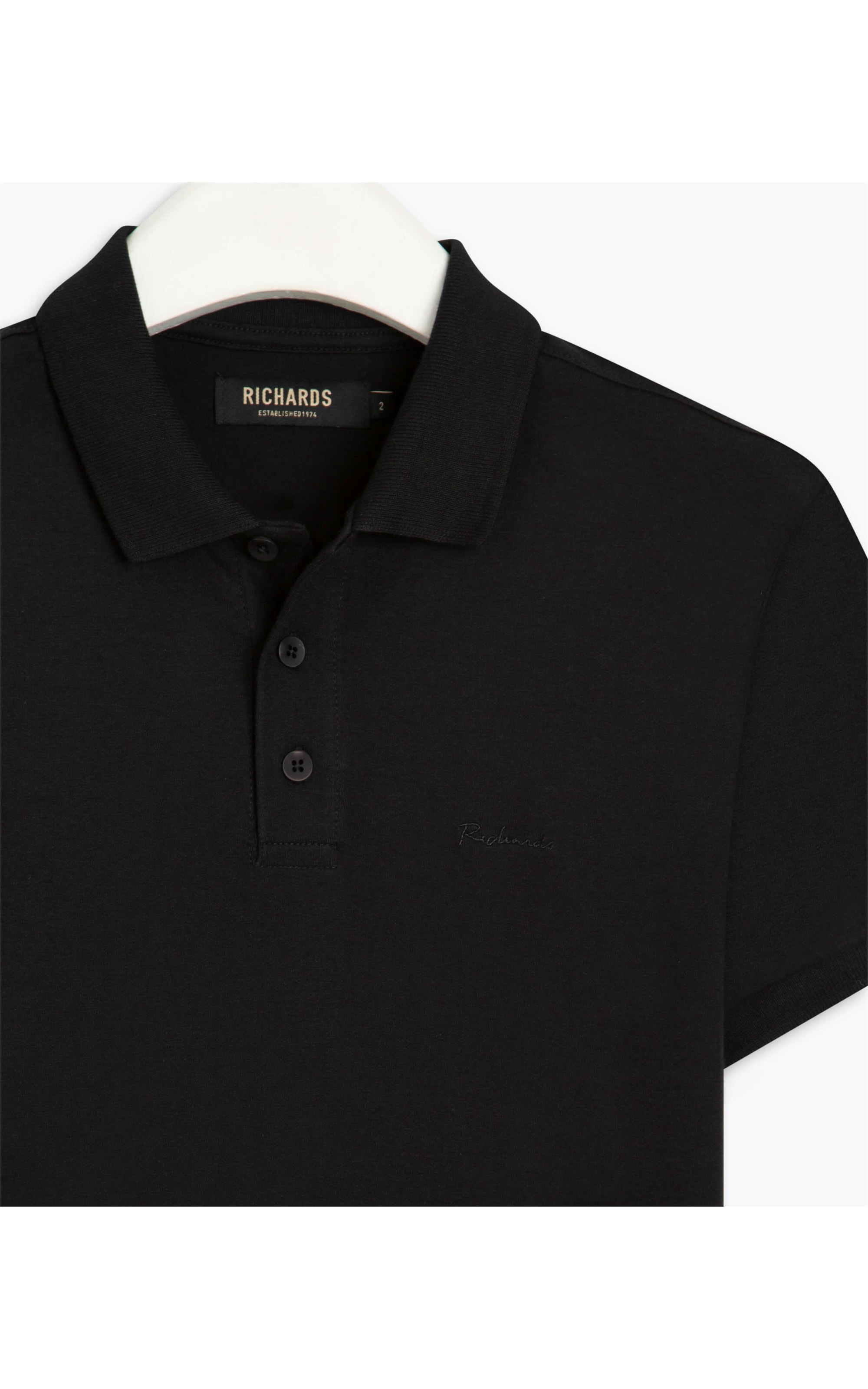 Polo Mm Basic Tr Mc Preto